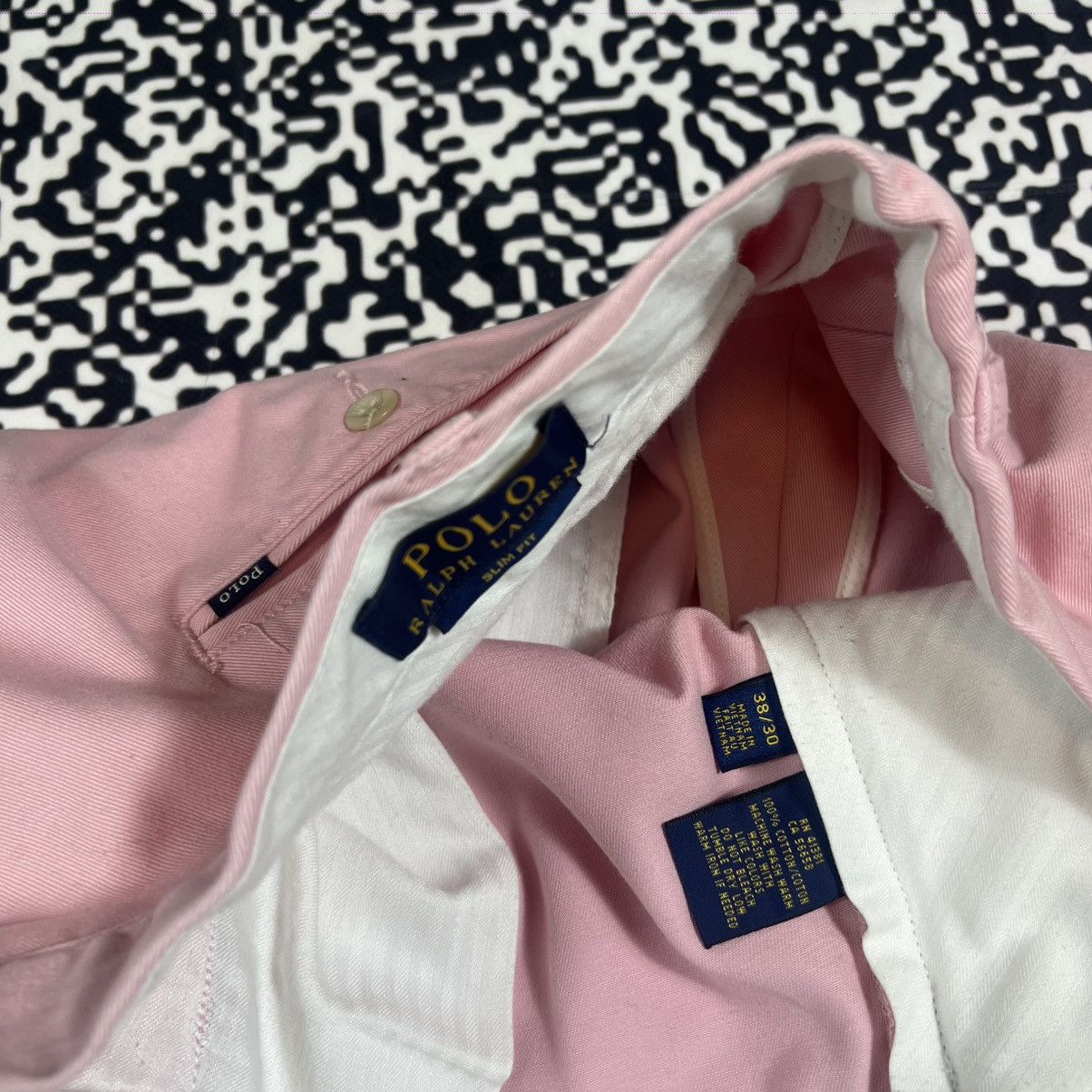 Polo Ralph Lauren Vintage Y2K Polo Ralph Lauren Pink Casual Luxury Pants Size US 38 / EU 54 - 19 Thumbnail