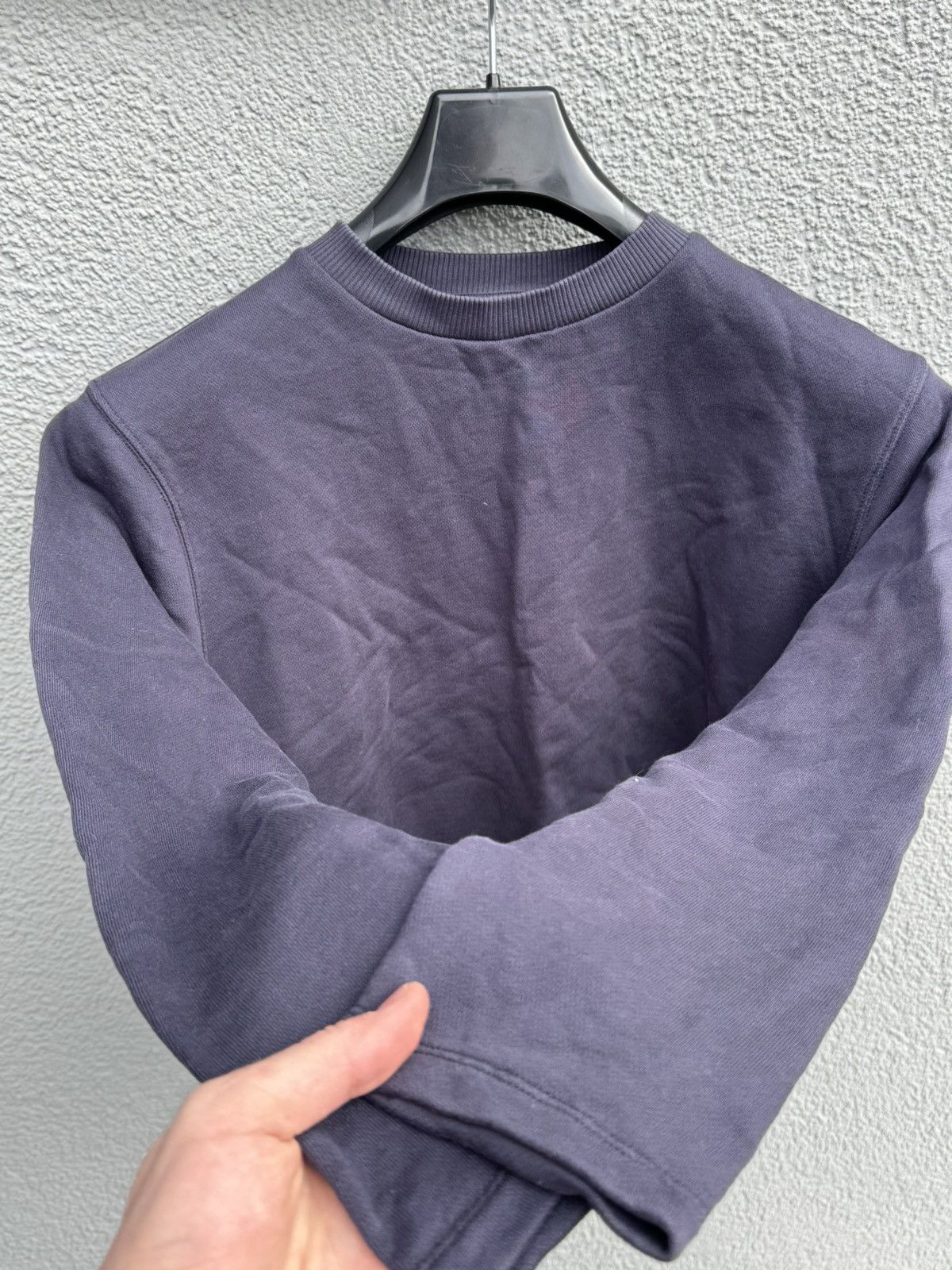 Acne Studios × Japanese Brand Acne Studios Lithea Women's Blue Crop Sweatshirt Top Size S Size S / US 4 / IT 40 - 6 Thumbnail