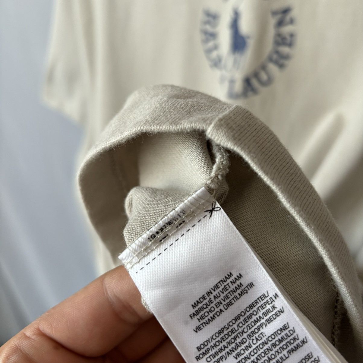Polo Ralph Lauren Polo Ralph Lauren tee t-shirt xxl beige big logo streetwear Size US XXL / EU 58 / 5 - 5 Thumbnail