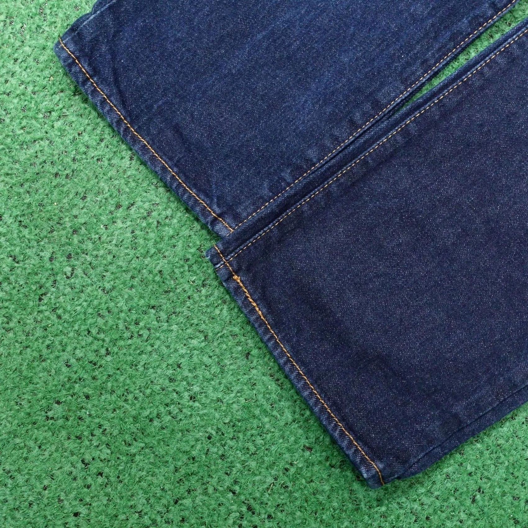 Levi's Levi's 501 Jeans Mens 33x28 Blue Denim Button Fly Straight Regular Size US 33 - 4 Thumbnail