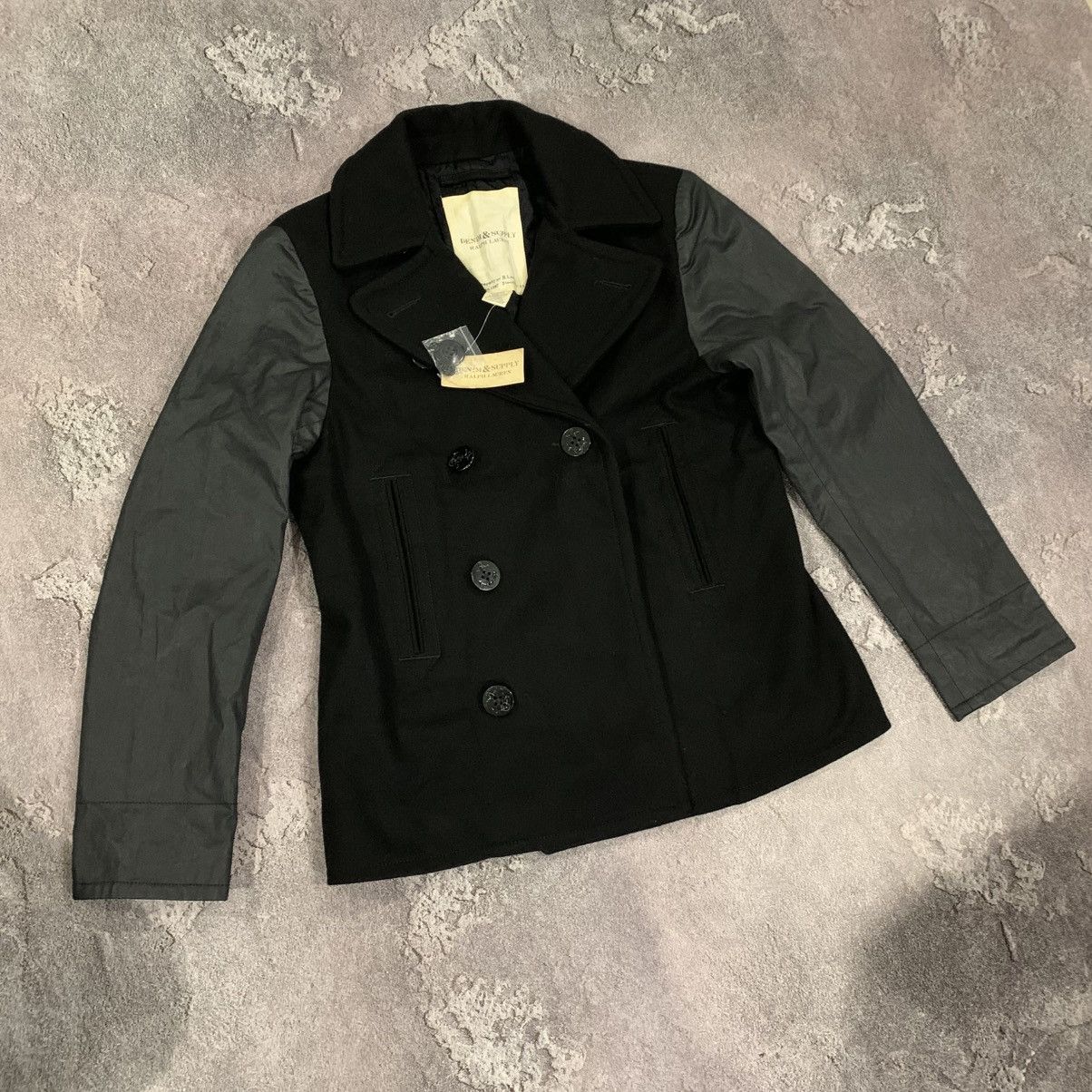 Polo Ralph Lauren Denim & Supply Ralph Lauren Jacket M Coat Wool Nylon Black Size US M / EU 48-50 / 2 - 2 Thumbnail