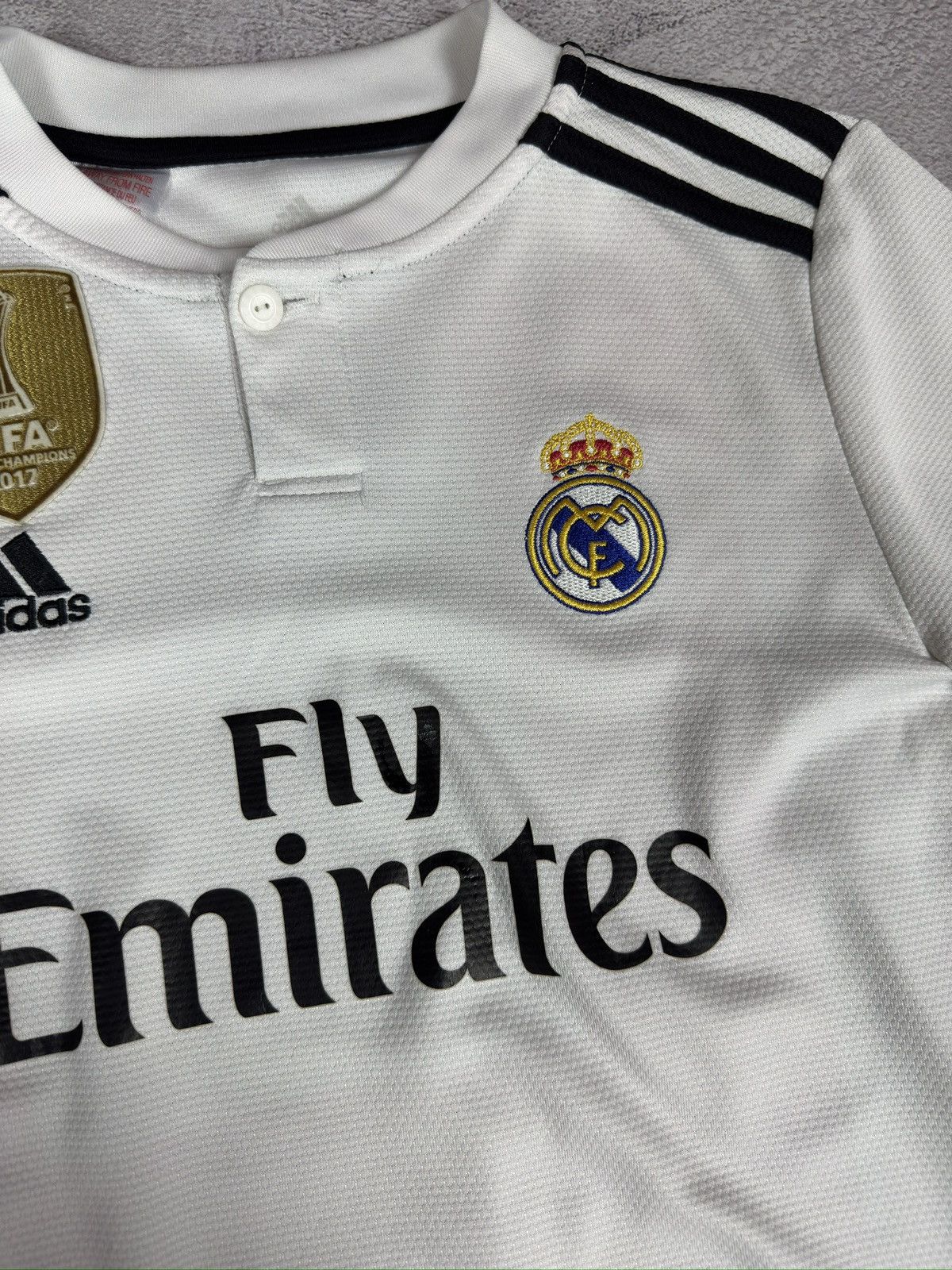 Adidas Real Madrid Sergio Ramos Kids Jersey 18/19 Size US XXS / EU 40 - 6 Thumbnail