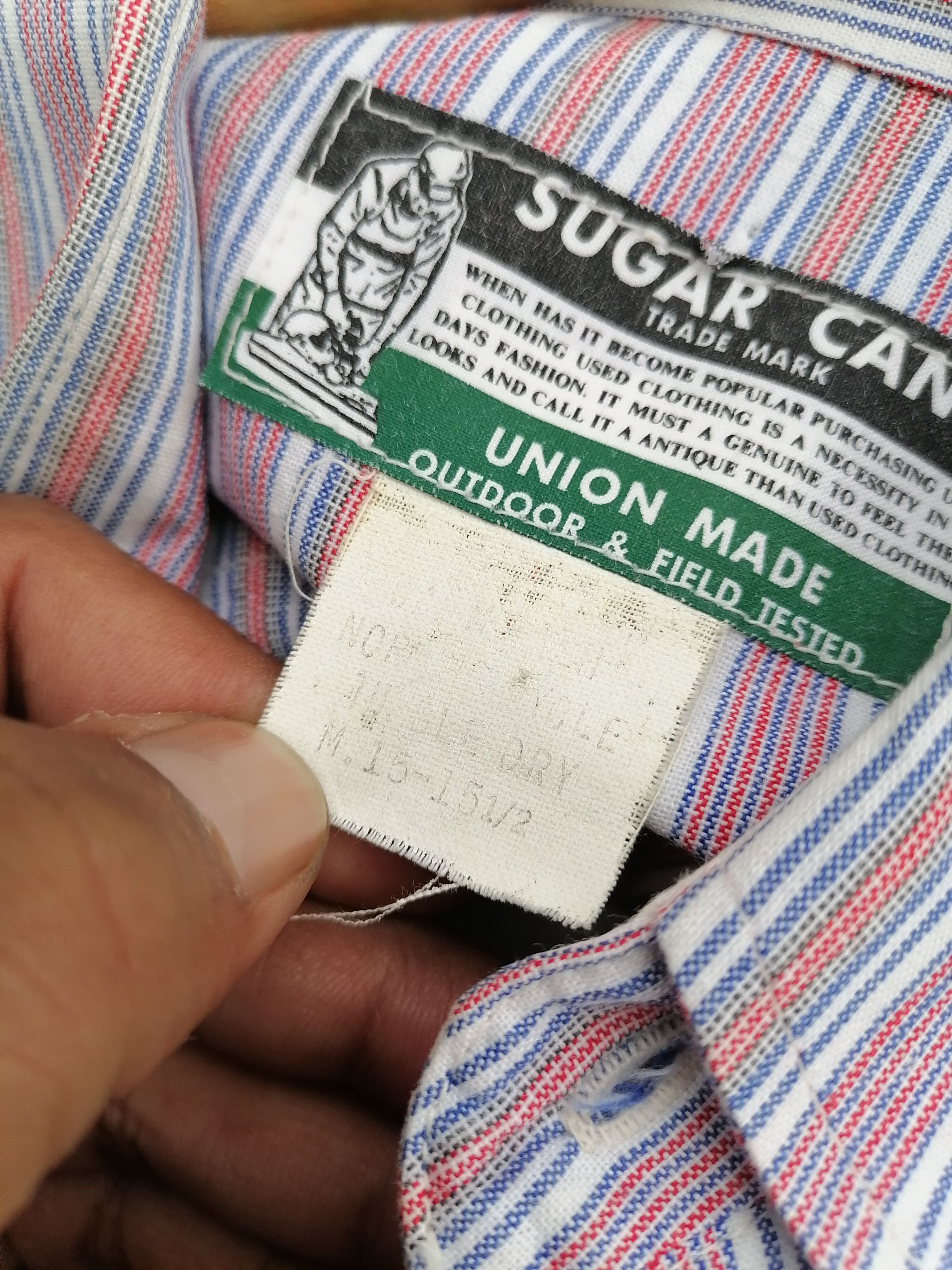 Sugar Cane × Toyo Enterprises Sugar Cane Union Made Double Pocket Button Ups Shirt Size US M / EU 48-50 / 2 - 5 Thumbnail