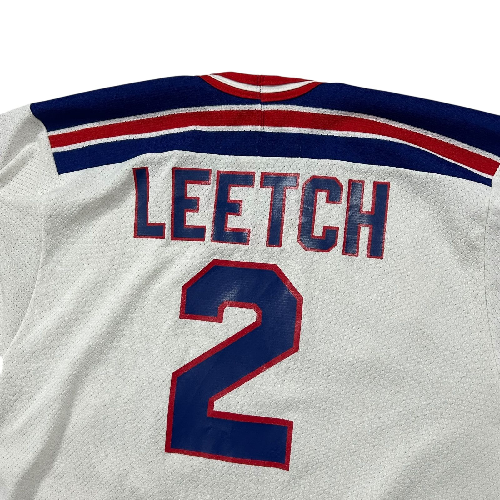 NHL VTG 90s NHL NEW YORK RANGERS BRIAN LEETCH CCM HOCKEY JERSEY Size US M / EU 48-50 / 2 - 4 Thumbnail