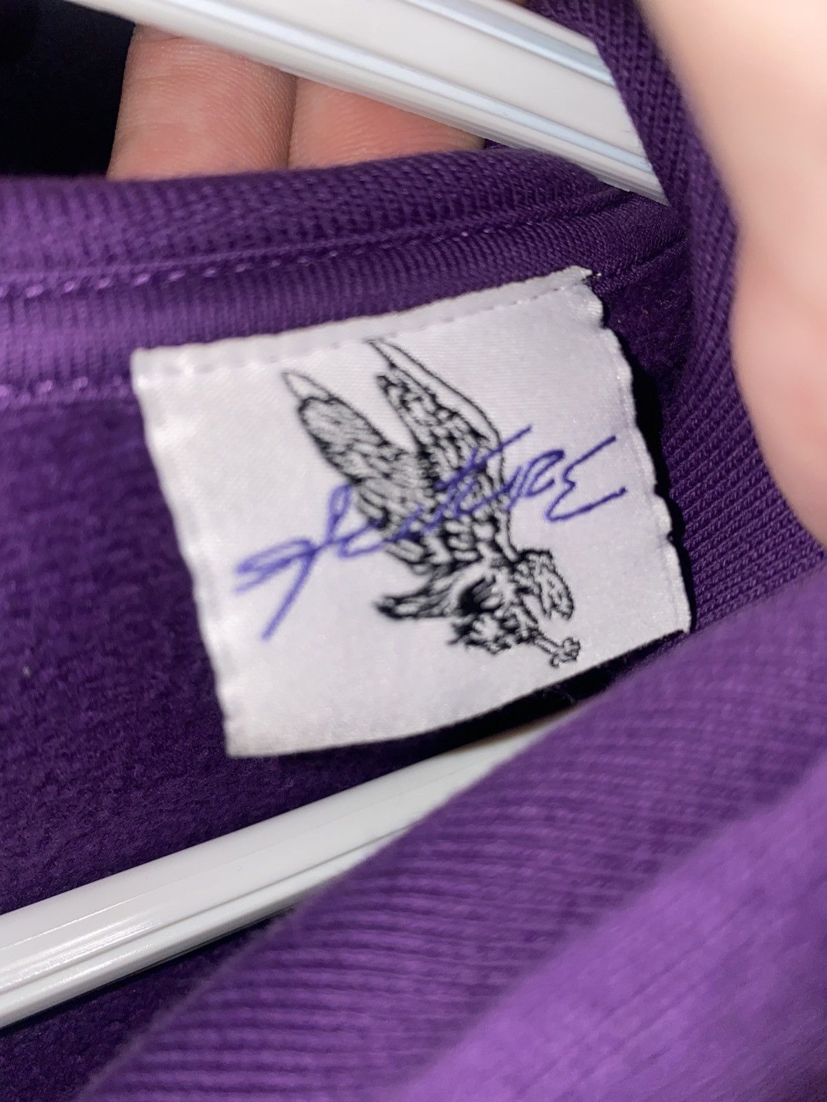 Future × Lanvin Distressed Purple Lanvin X Future Eagle Hoodie Purple/Black Size US M / EU 48-50 / 2 - 10 Thumbnail
