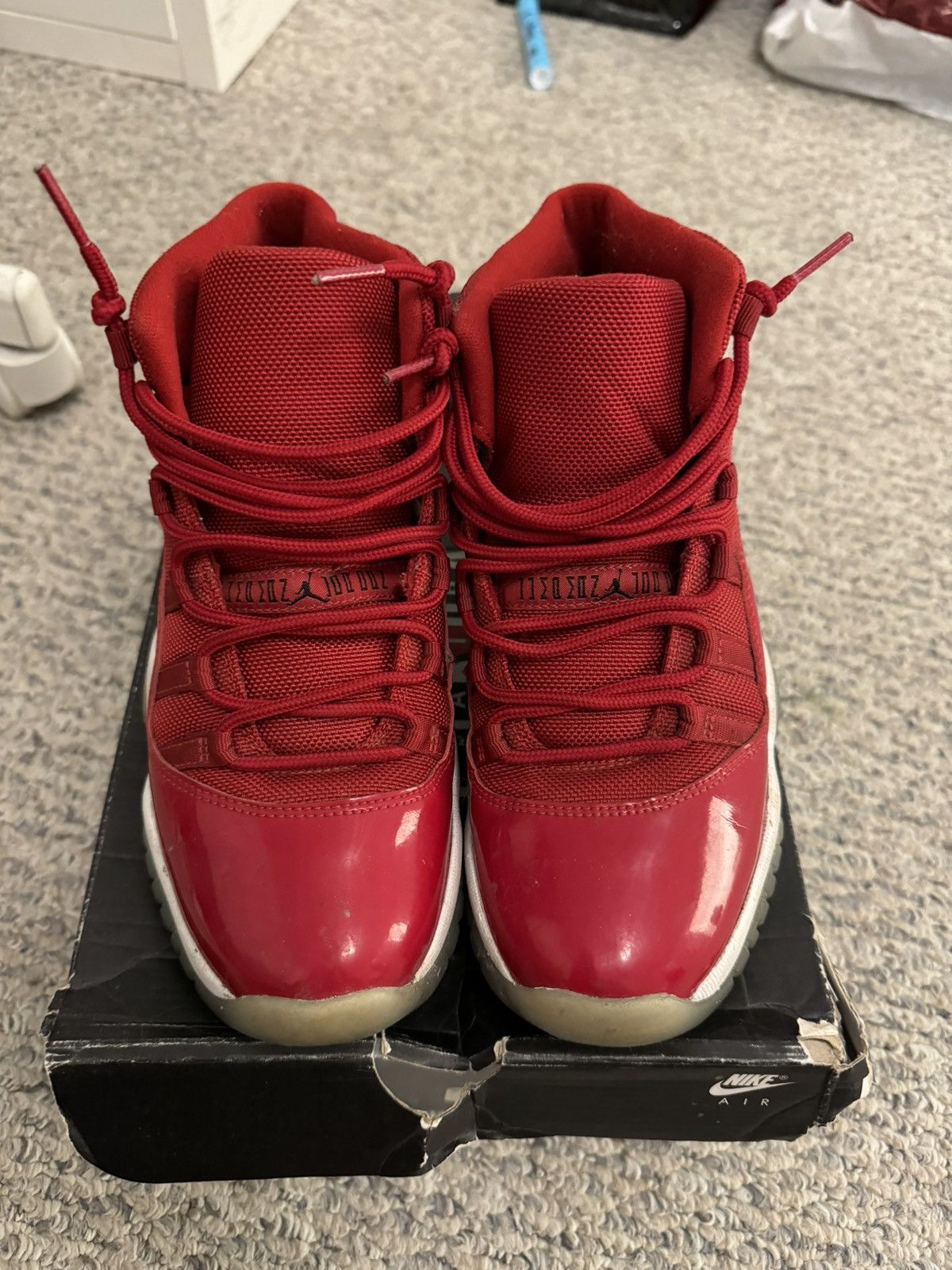 Jordan Brand Jordan 11 Retro Win Like 96 GS Size US 6 / EU 39 - 2 Thumbnail