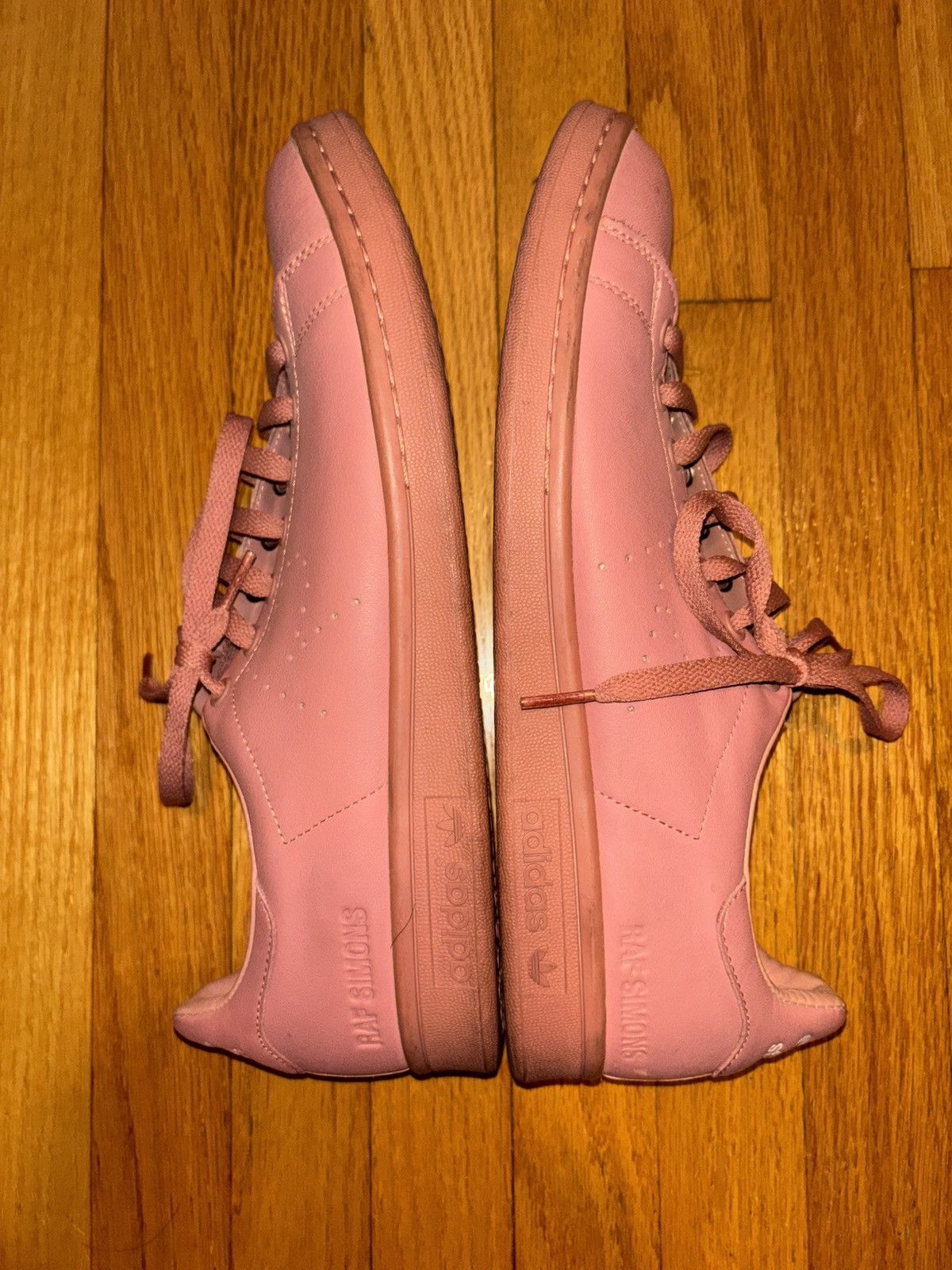 Adidas × Raf Simons Raf Simons Stan Smith Adidas Pink Size US 11 / EU 44 - 8 Thumbnail