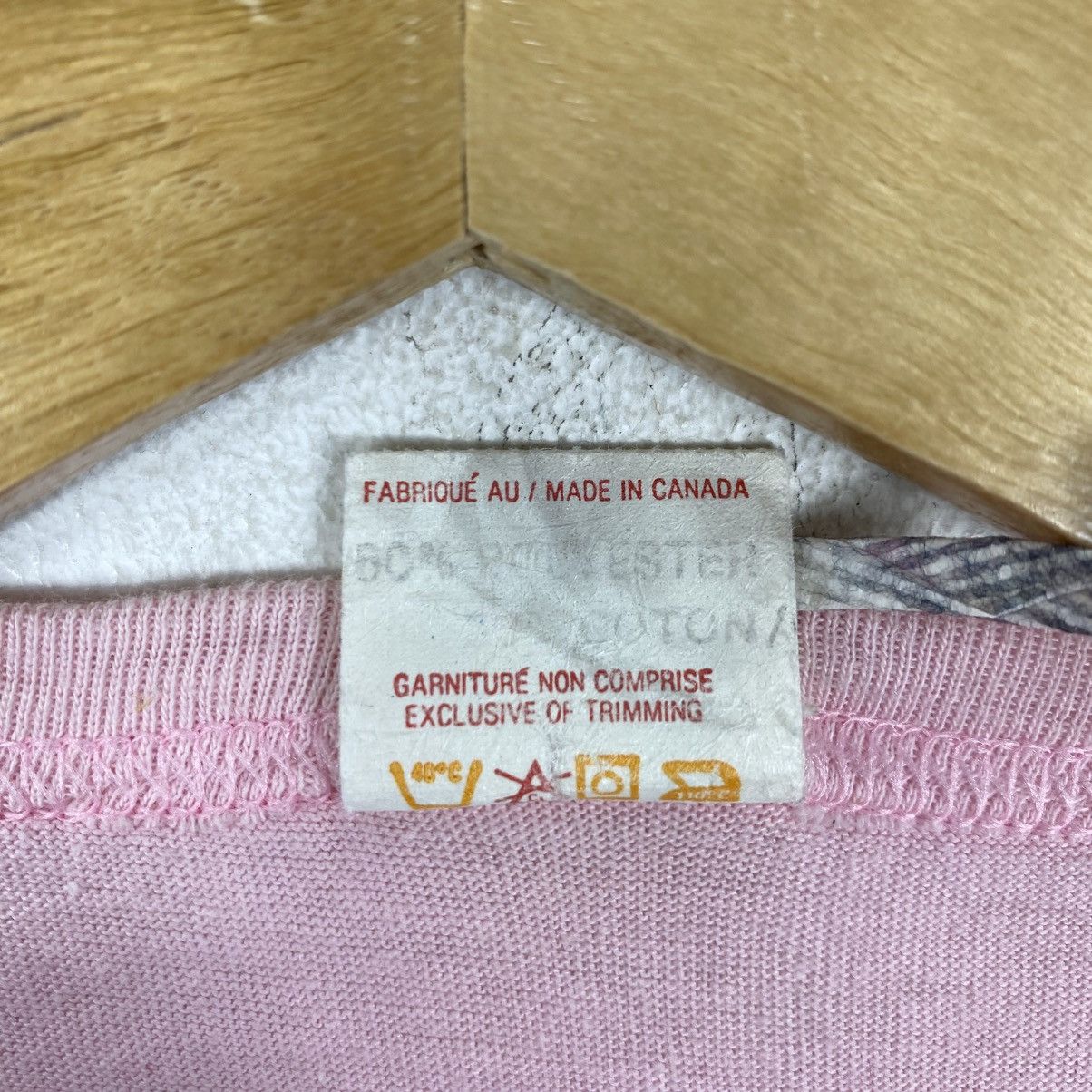Vintage Vintage 80s Vancouver Canada Cat Graphic Tee Pink Medium Size M / US 6-8 / IT 42-44 - 5 Thumbnail