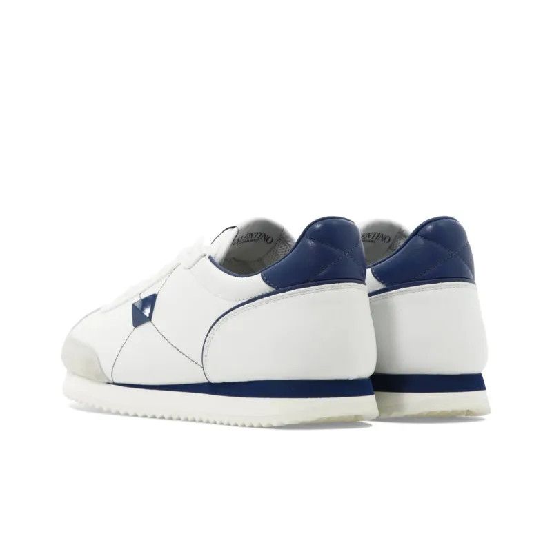 Valentino o1y0525 Low-Top Sneakers in White/Midnight Blue Size US 6 / EU 39 - 5 Thumbnail