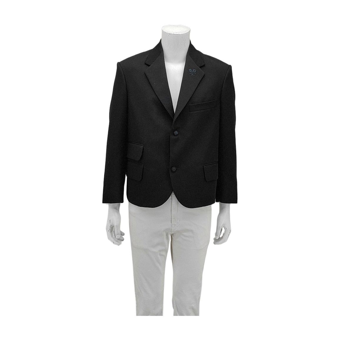 Louis Vuitton Louis Vuitton Black Wool Blazer Size M Size US M / EU 48-50 / 2 - 1 Thumbnail