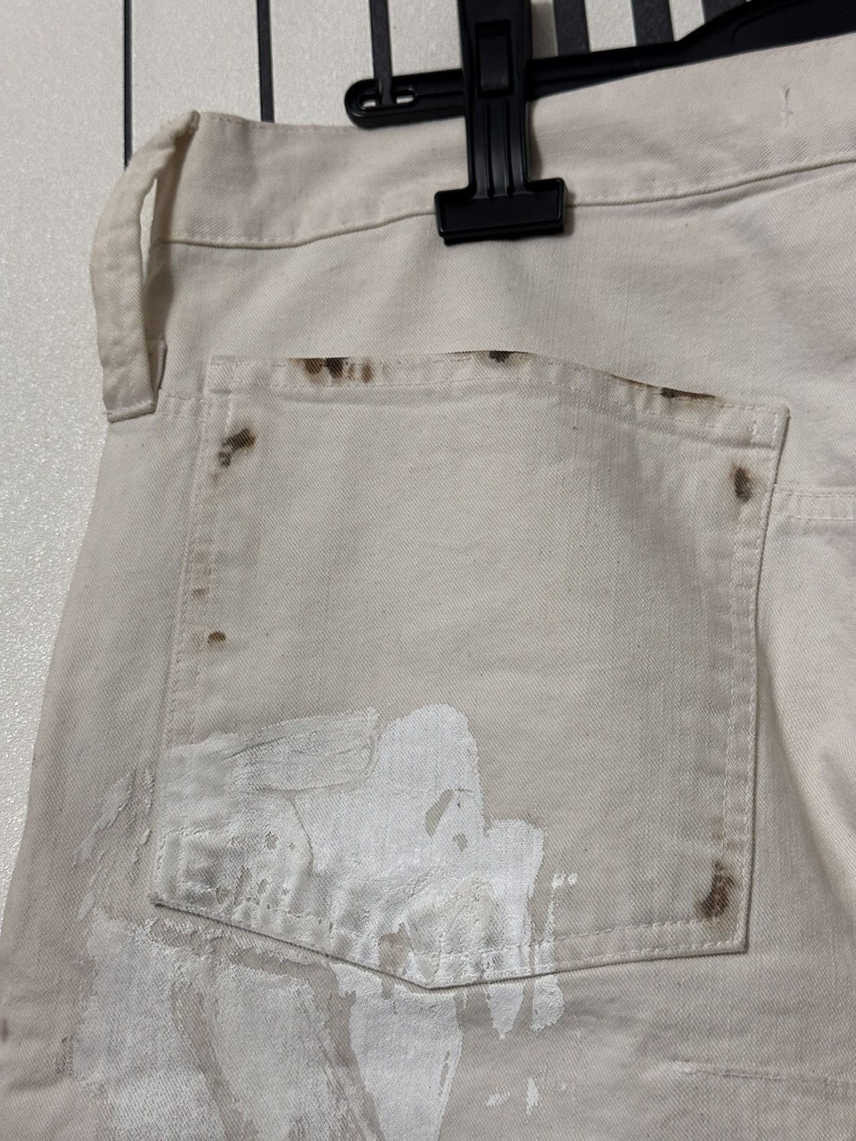 Gianfranco Ferre Gianfranco Ferre “Burned-Skull” Rarest Denim Pants Size US 36 / EU 52 - 11 Thumbnail