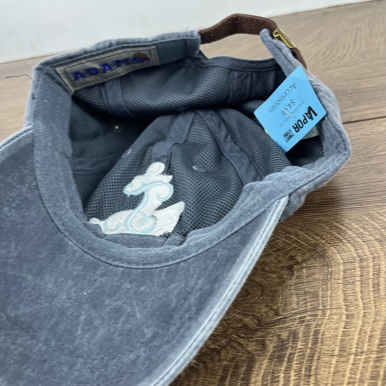 Other Anchor Hat Boat Anchor Hat Gray Hat Adjustable Hat Gray Adul Size ONE SIZE - 12 Thumbnail