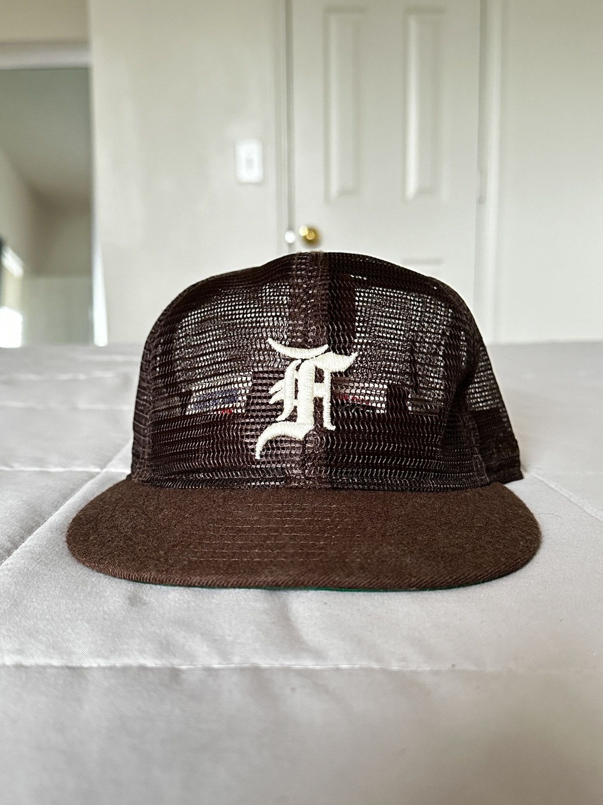 Fear of God ESSENTIALS MESH 59FIFTY HAT | Grailed