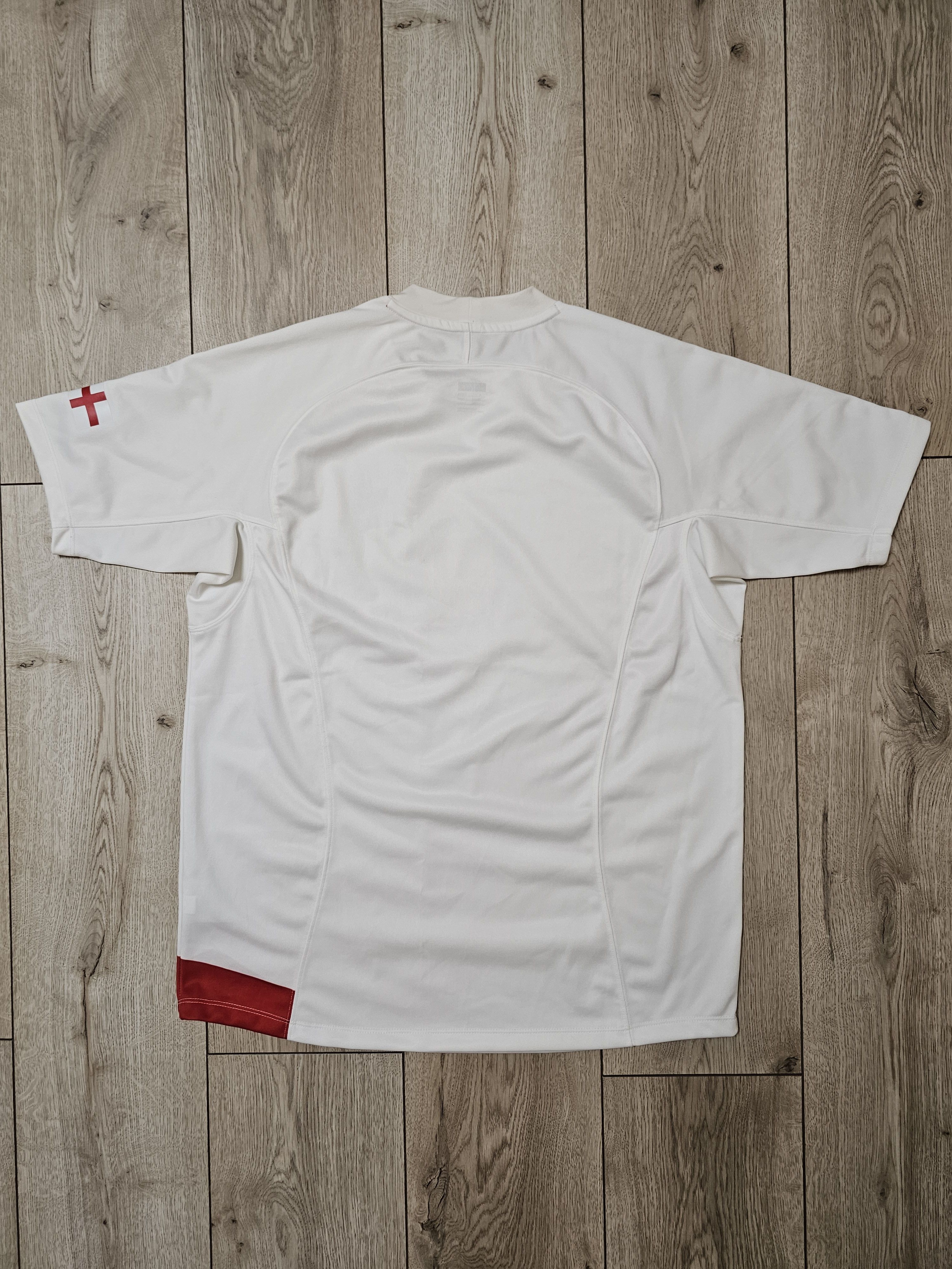 Nike ENGLAND RUGBY JERSEY VINTAGE NIKE SHIRT RUGBY JERSEY O2 Size US M / EU 48-50 / 2 - 2 Thumbnail