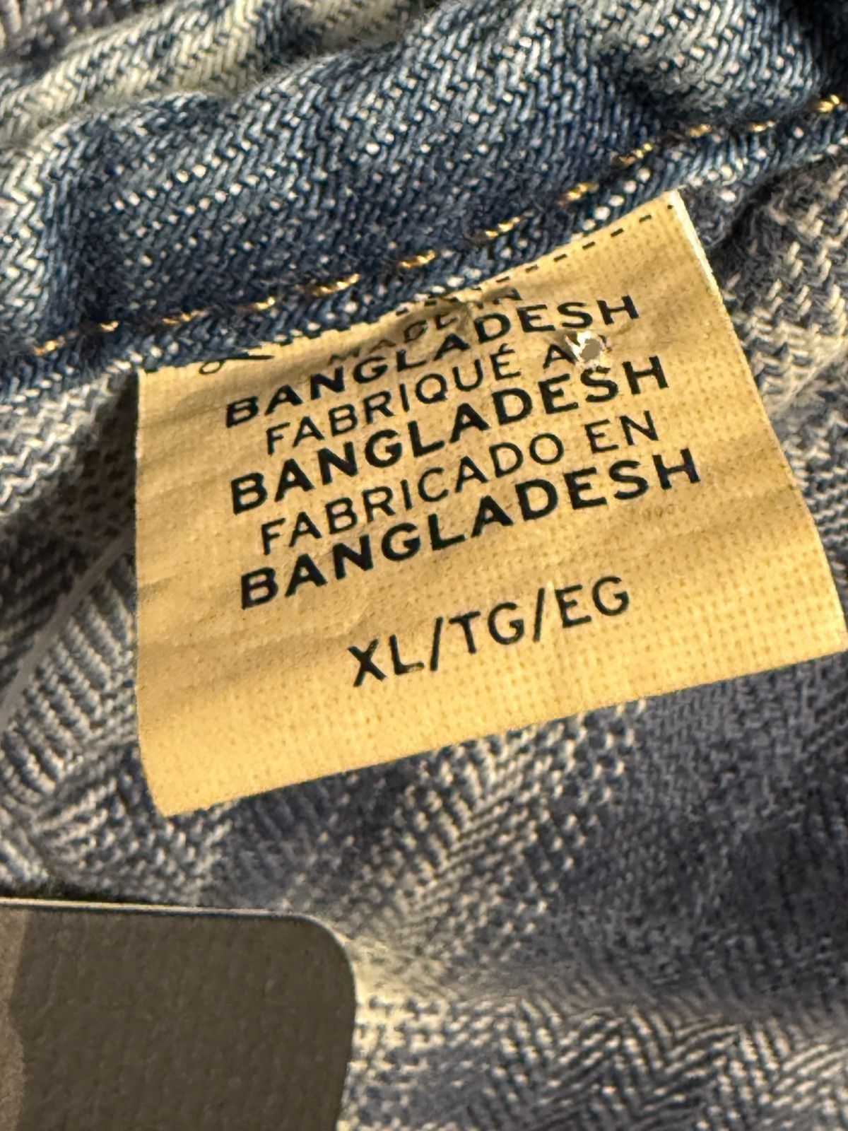 Levi's Levi’s Reversible Jacket Denim Flannel Size US XL / EU 56 / 4 - 7 Thumbnail