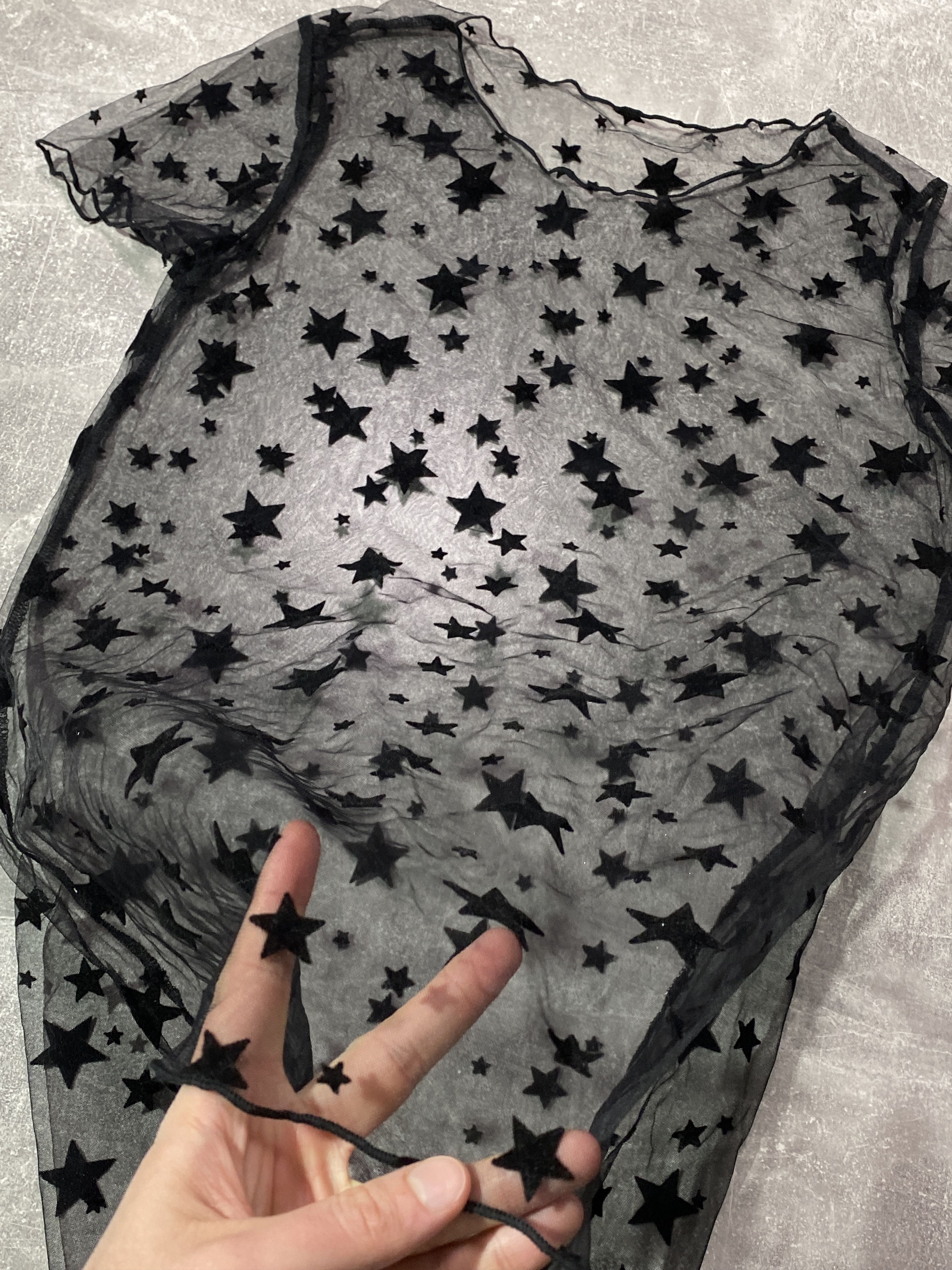 If Six Was Nine Mesh stars tee Size US S / EU 44-46 / 1 - 2 Thumbnail