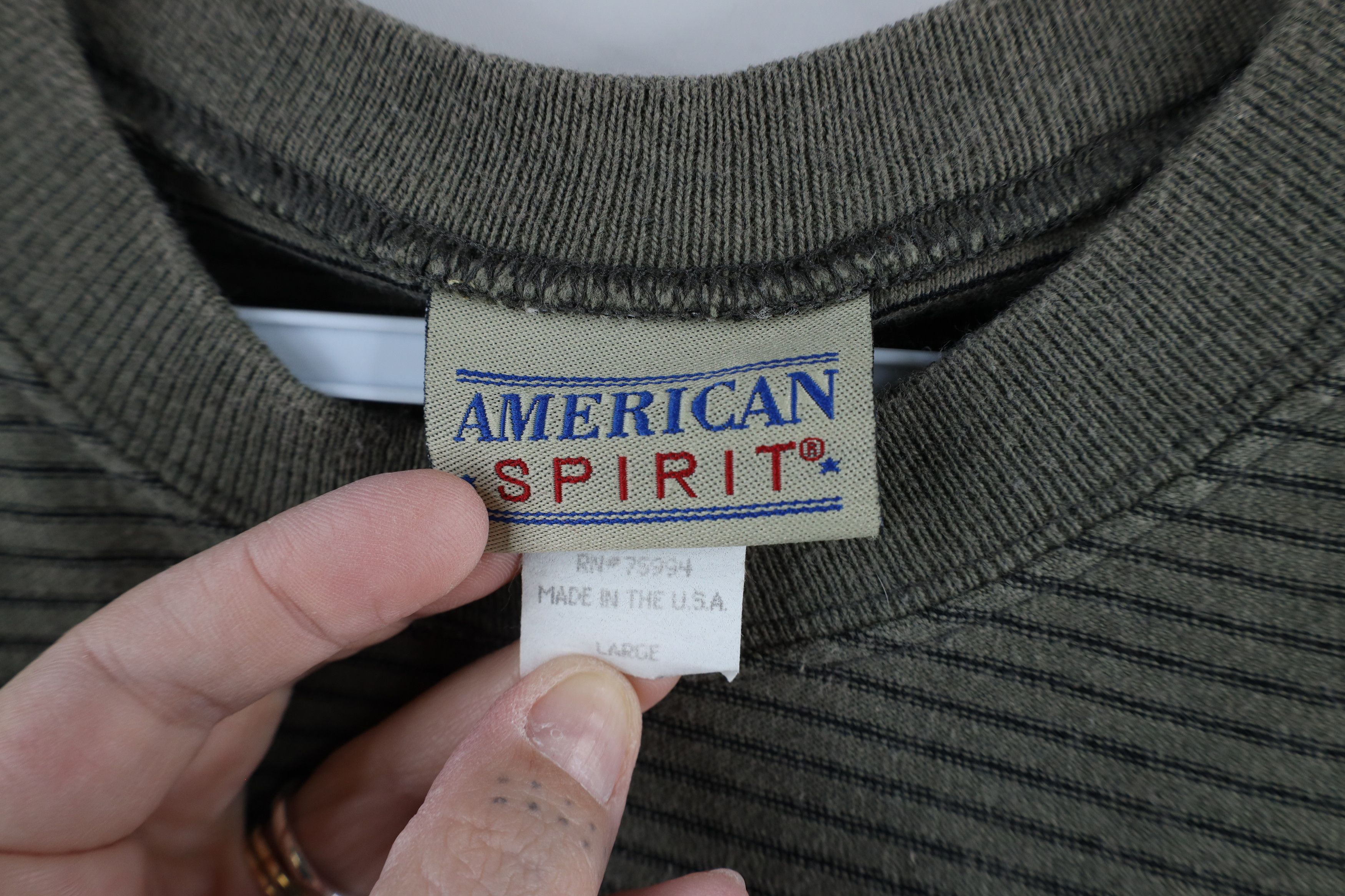 Vintage Vintage 90s Streetwear Short Sleeve T-Shirt Cotton USA Size US L / EU 52-54 / 3 - 4 Thumbnail