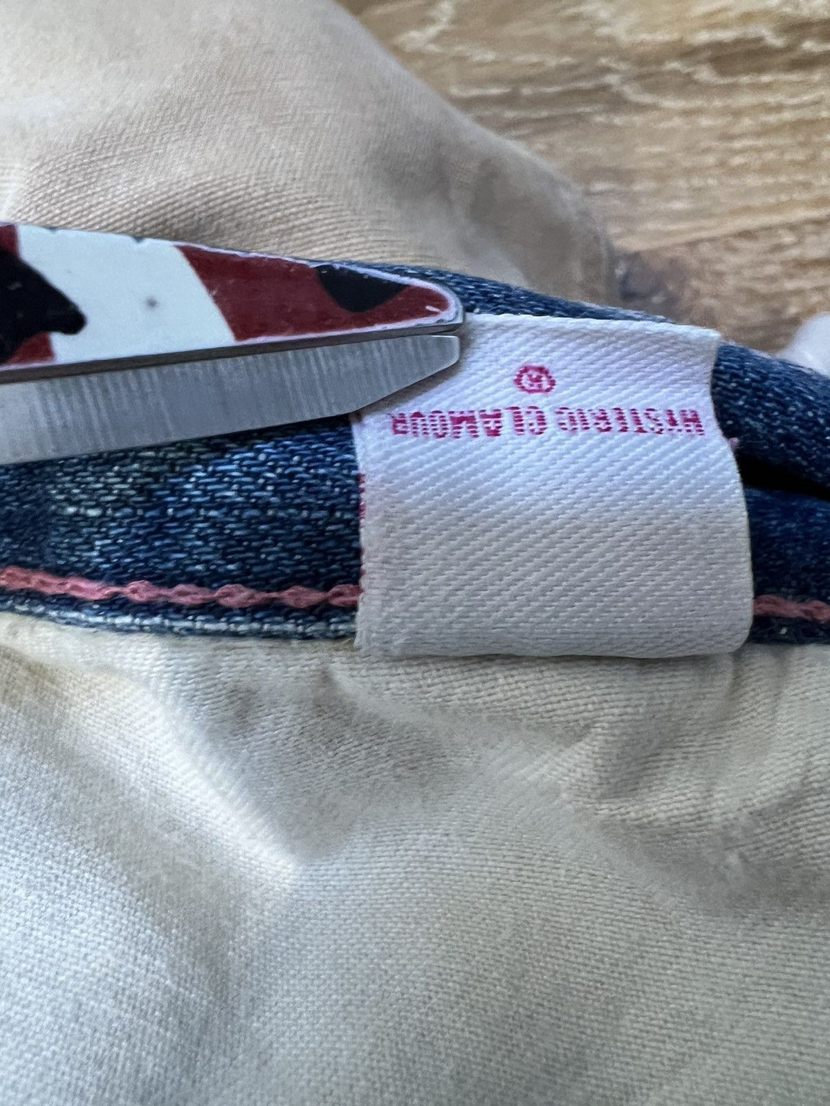 Hysteric Glamour Hysteric glamour kinky distressed repaired selvedge jeans Size US 29 - 12 Thumbnail