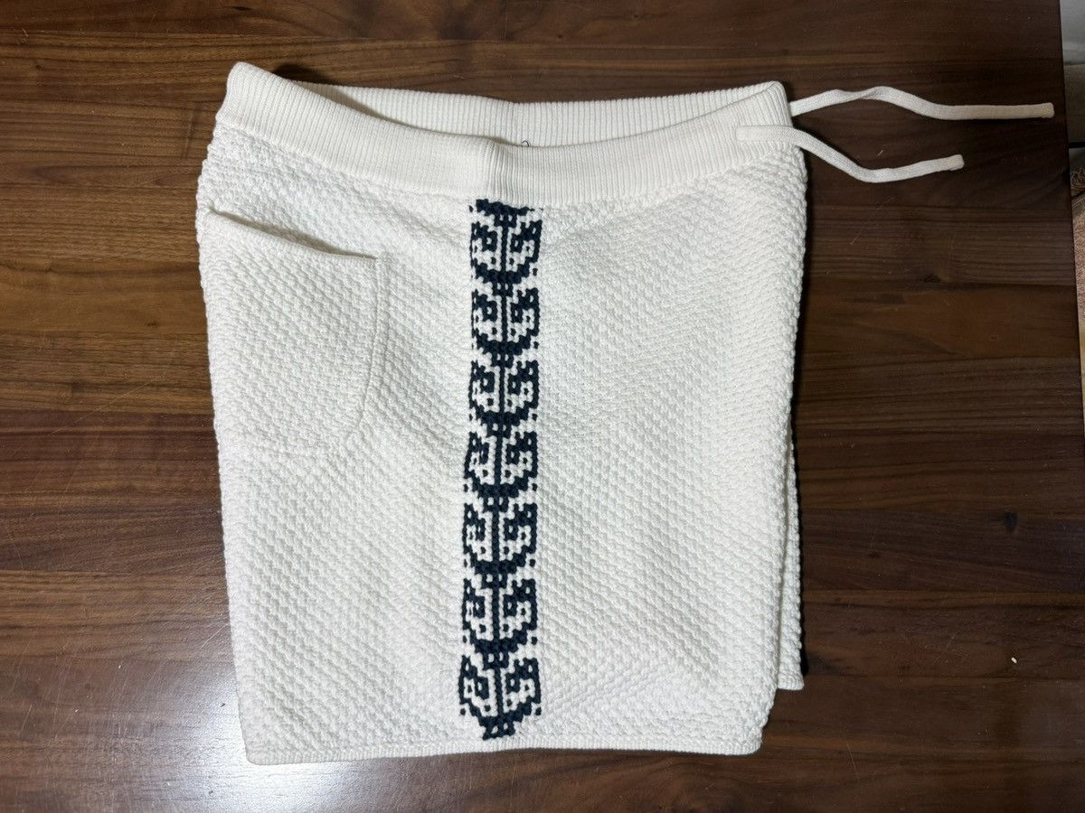 Aime Leon Dore Aime Leon Dore Fisherman Knit Short Bright White Size Large Size US 34 / EU 50 - 3 Thumbnail