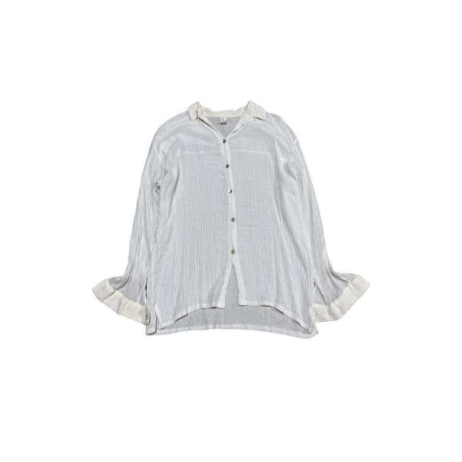 Japanese Brand 🔥Japanese Pleats Shirt Issey Miyake Style Size US L / EU 52-54 / 3 - 1 Thumbnail