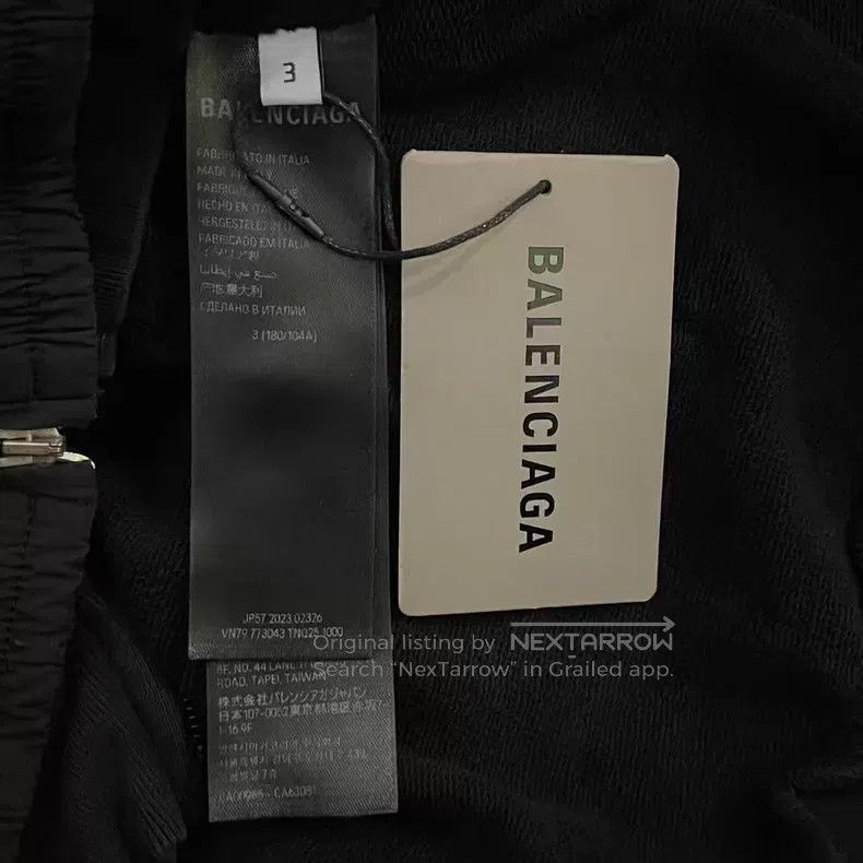 Balenciaga Balenciaga 2-in-1 Twill 3Bsports Zip-Up Hooded Jacket Size US L / EU 52-54 / 3 - 4 Thumbnail