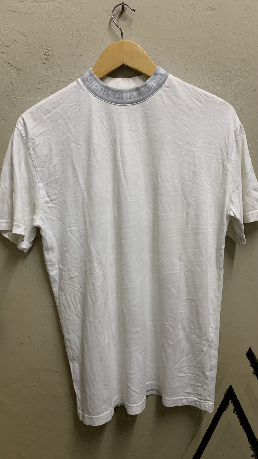 Acne Studios rib logo t-shirt