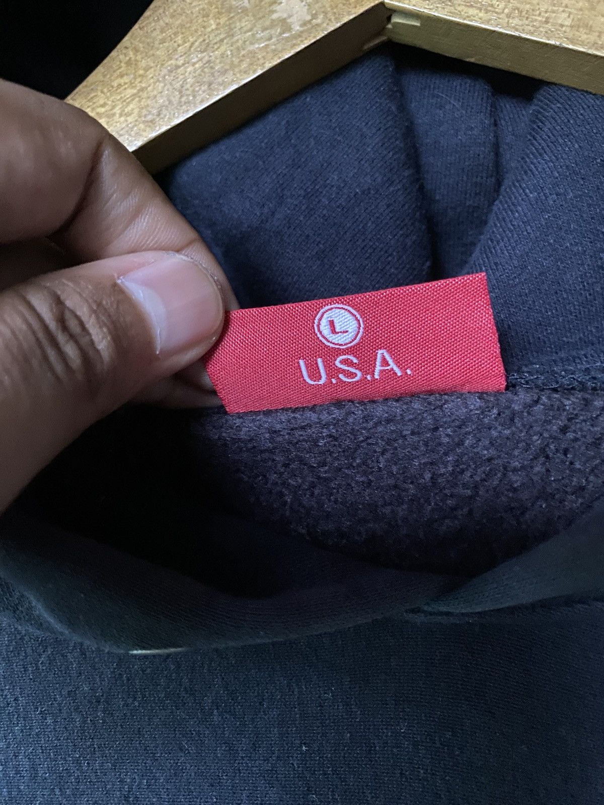 Vintage Vintage 1995 Box Logo Hooded Size US L / EU 52-54 / 3 - 5 Thumbnail