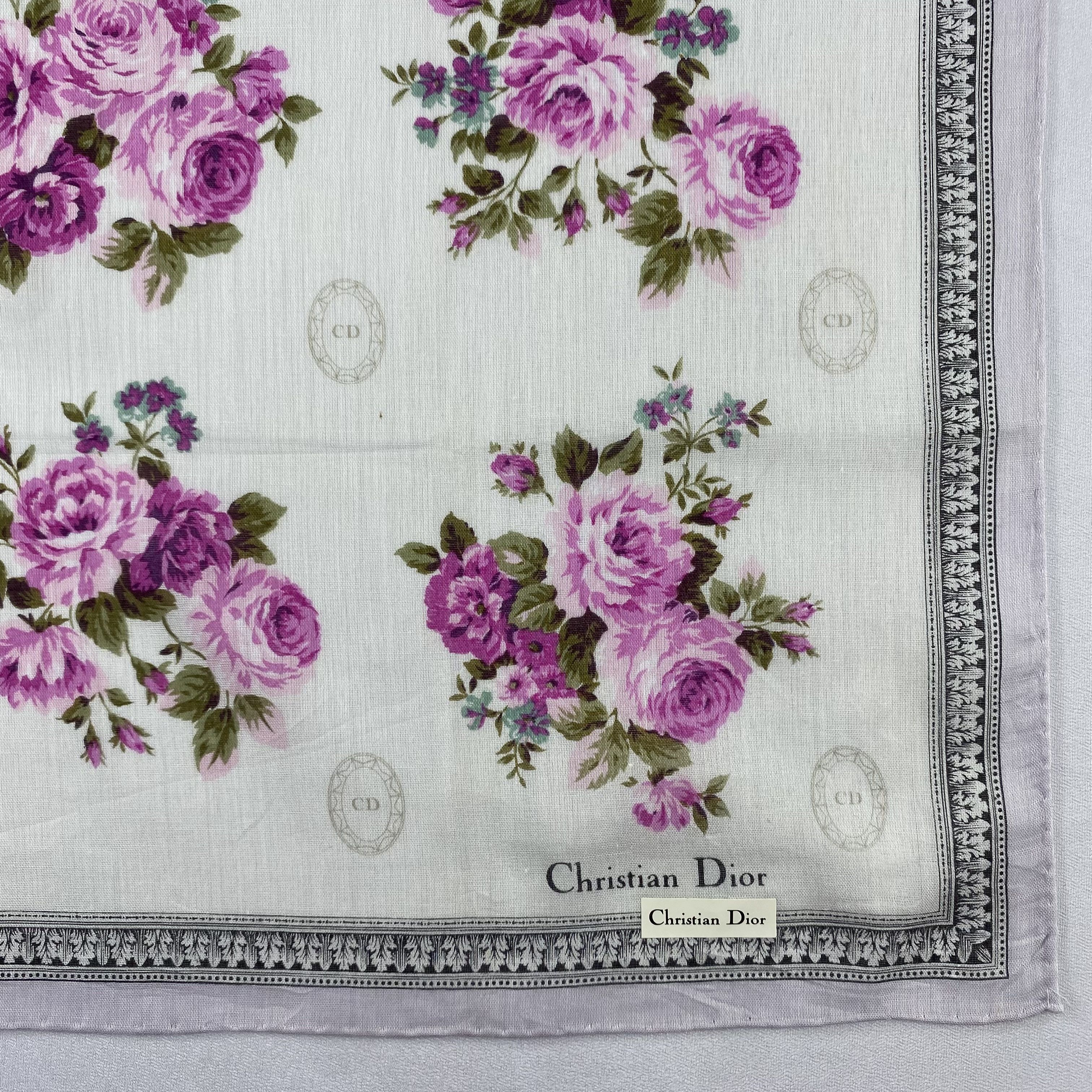 Christian Dior Monsieur Christian Dior Handkerchief / Bandana / Neckerchief C885 Size ONE SIZE - 5 Thumbnail