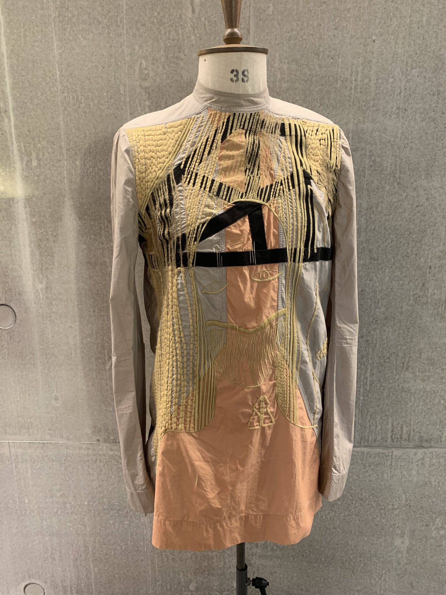 Rick Owens Rick Owens "Faun" Embroidered Longsleeve Size US S / EU 44-46 / 1 - 1 Thumbnail