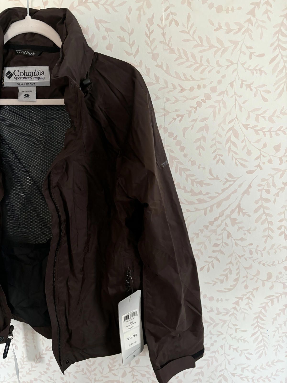 Columbia NWT Columbia Titanium Lightweight Brown Jacket Size S / US 4 / IT 40 - 3 Thumbnail