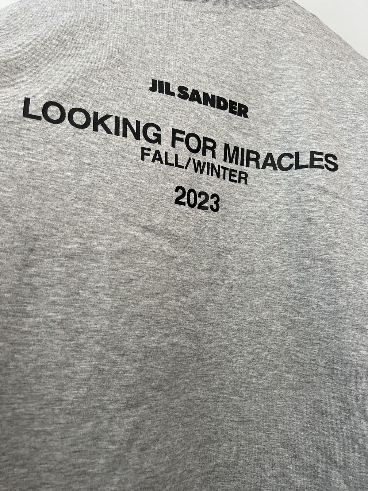 Jil Sander Looking For Miracles double-layer Long Sleeve T-shirt Size US M / EU 48-50 / 2 - 5 Thumbnail