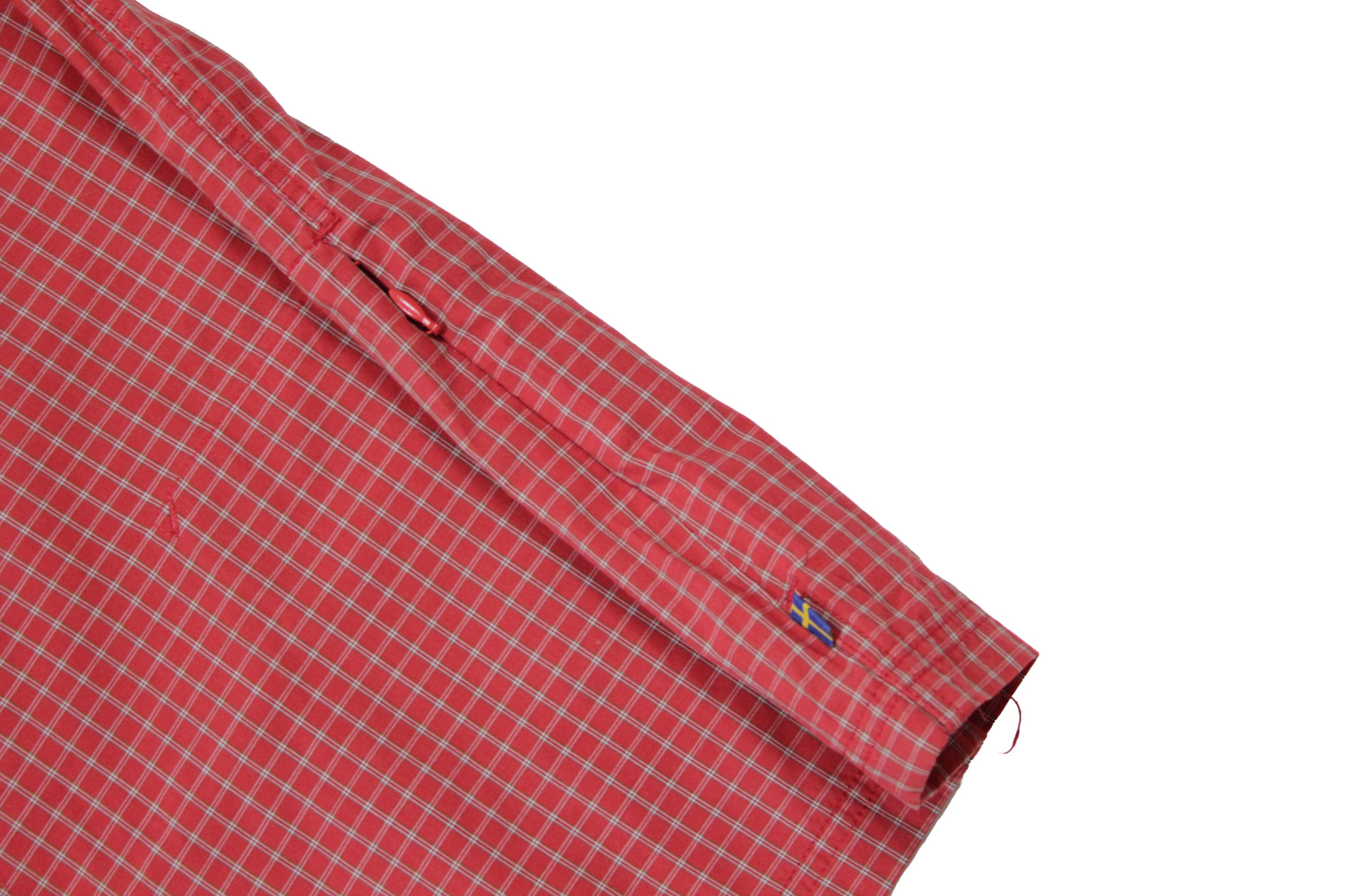 Fjallraven Plaid Svante Seersucker Trekking SS Shirt Size US L / EU 52-54 / 3 - 7 Thumbnail