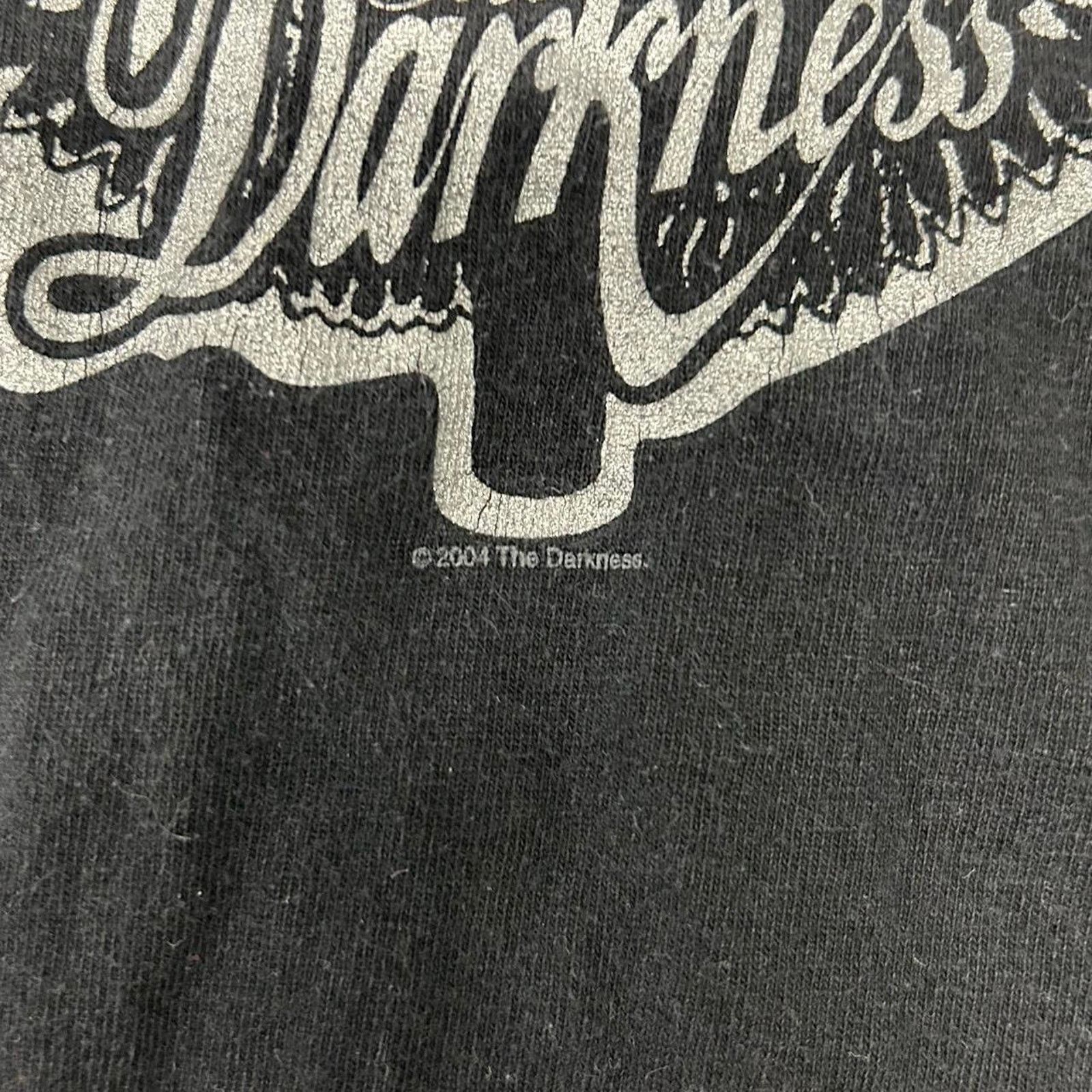 Other 2004 The Darkeness Cut Off T-Shirt Size M / US 6-8 / IT 42-44 - 3 Thumbnail