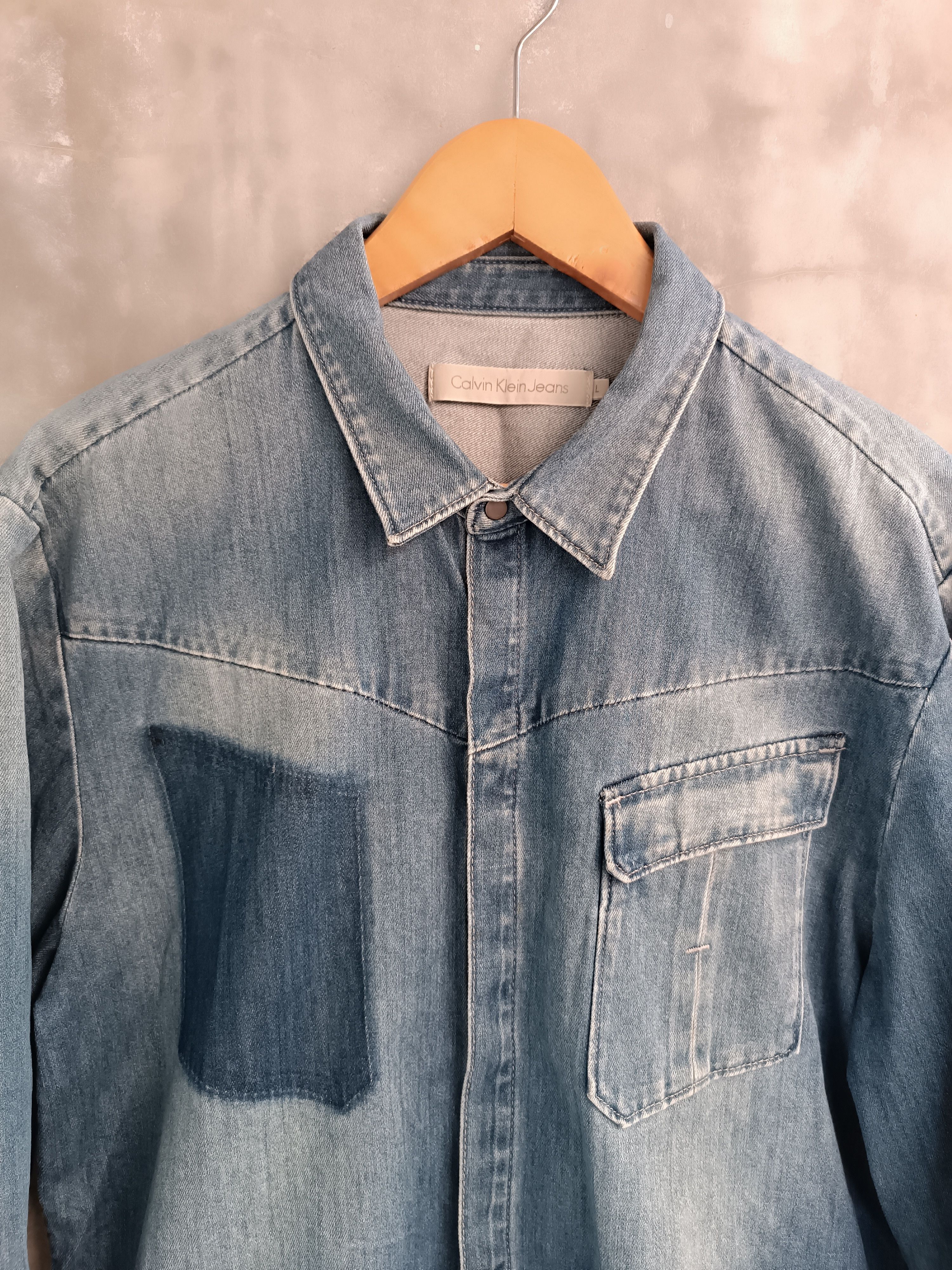 Calvin Klein CALVIN KLEIN JEANS MENS SHIRT Size US L / EU 52-54 / 3 - 2 Thumbnail