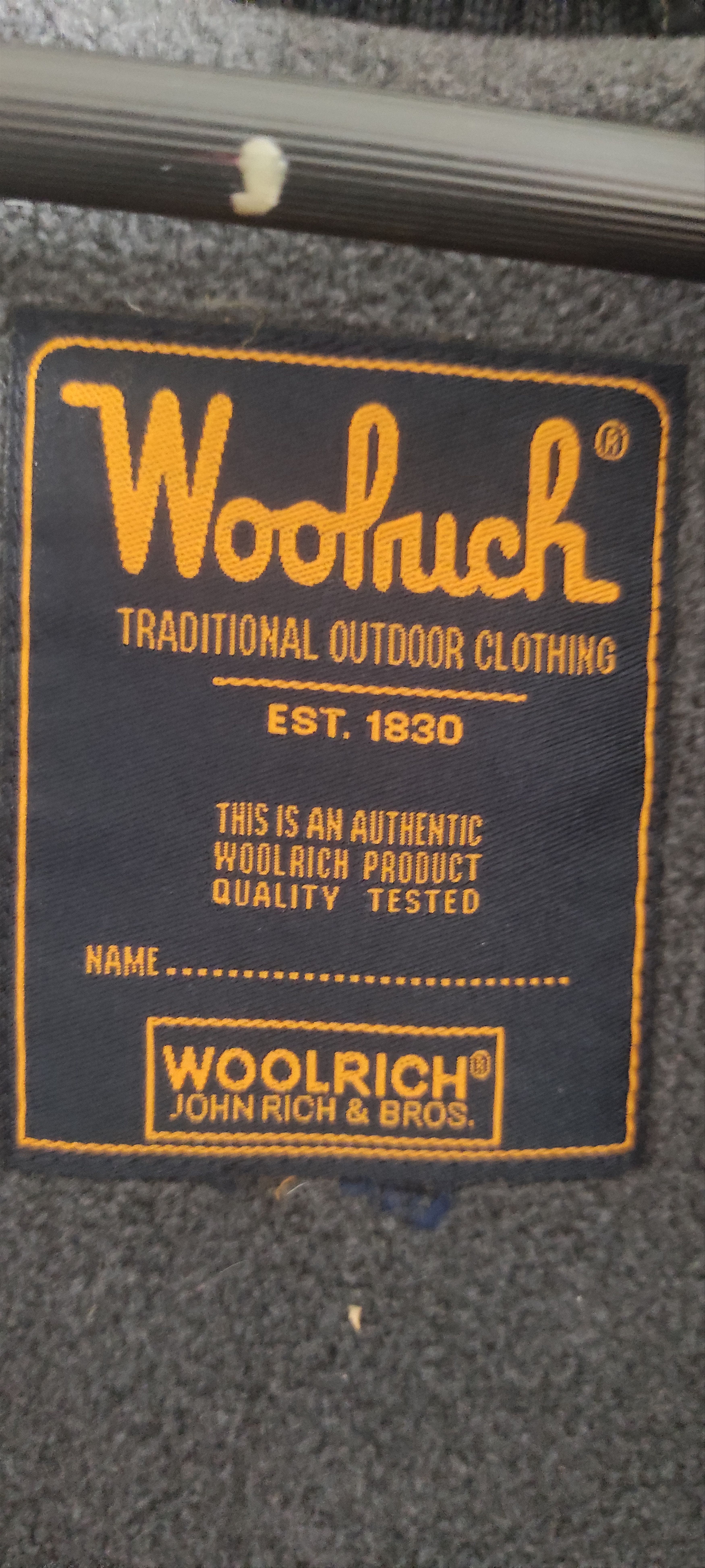 Woolrich Woolen Mills Woolrich Puffer Goose Down Full Zip Navy Outerwear Jacket Size US M / EU 48-50 / 2 - 7 Thumbnail