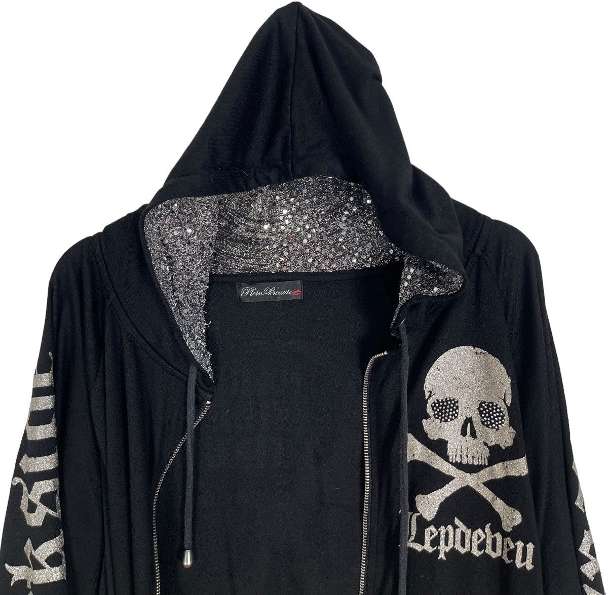 Affliction × If Six Was Nine × Japanese Brand Plein Beaute Dark Side Hoodie Size L / US 10 / IT 46 - 7 Thumbnail
