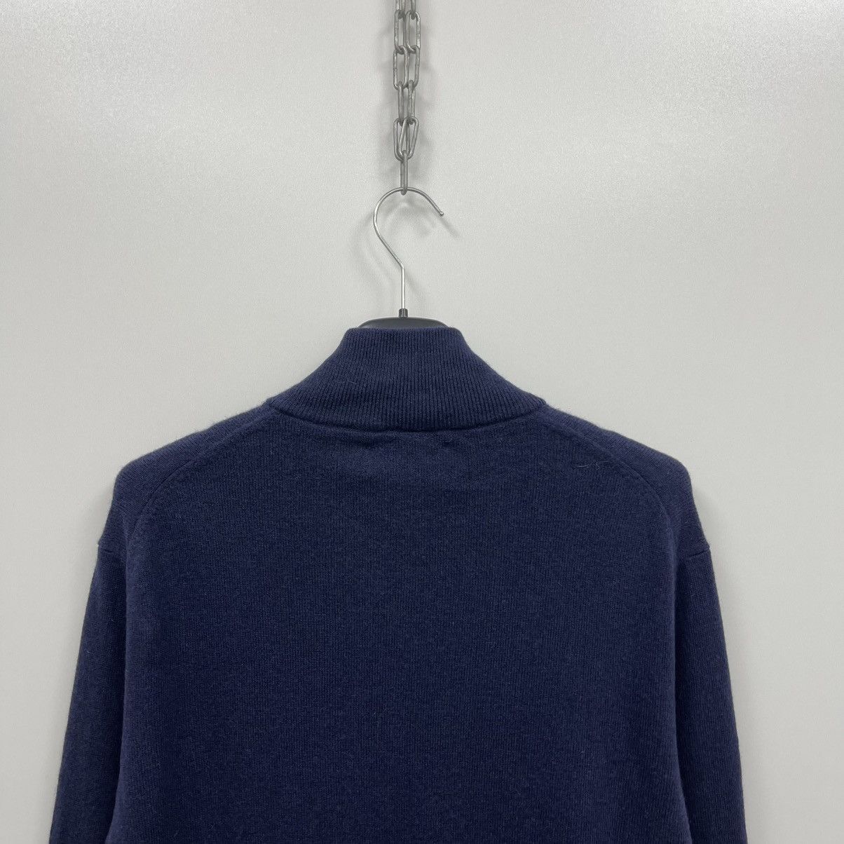 Polo Ralph Lauren Polo Ralph Lauren Wool Full Zip Sweater Navy Size US M / EU 48-50 / 2 - 7 Thumbnail