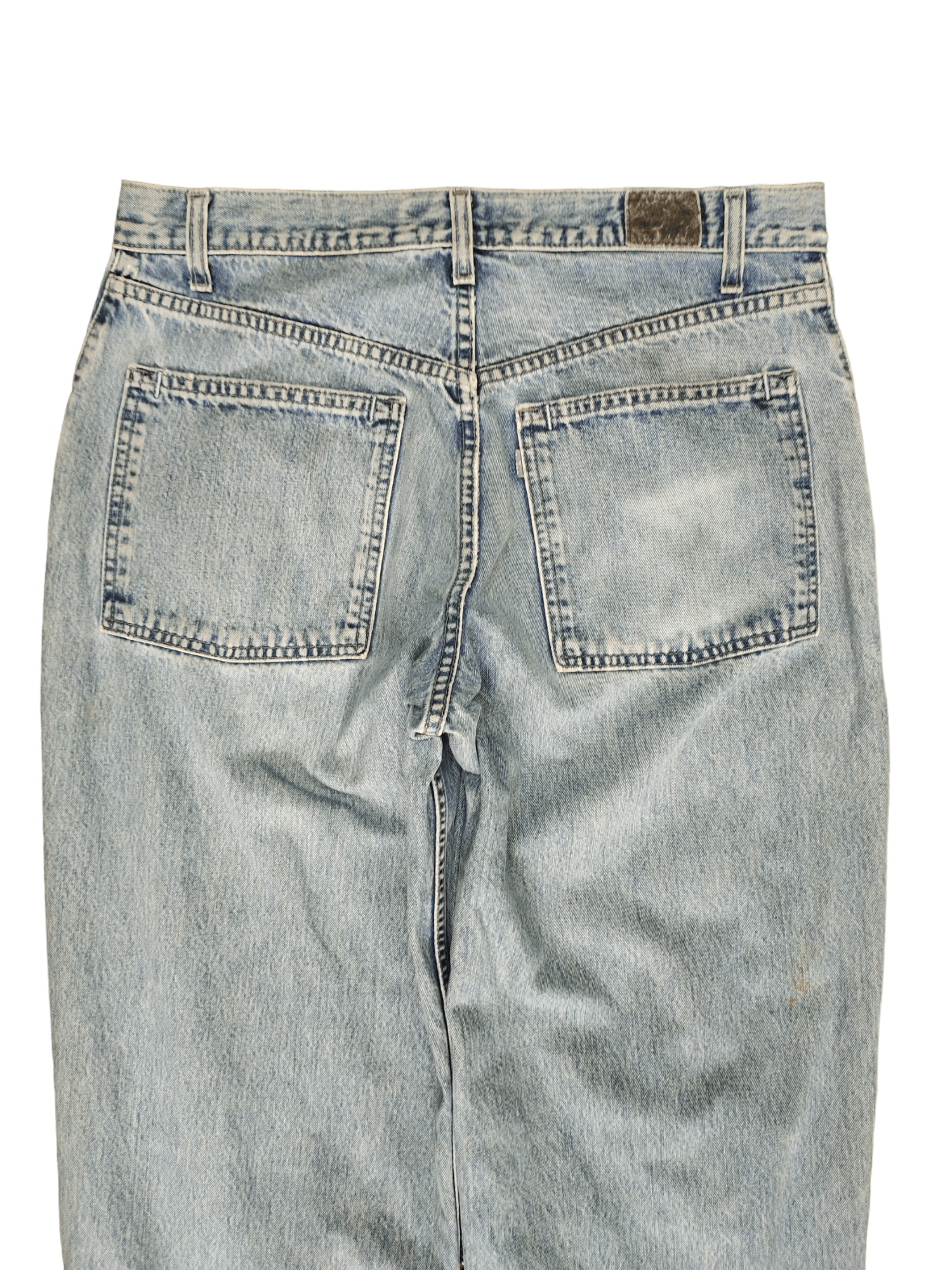 Levi's Vintage Clothing Baggy Jeans 90s Levis Silvertab Wide leg Denim Baggy Fit Size US 33 - 11 Thumbnail