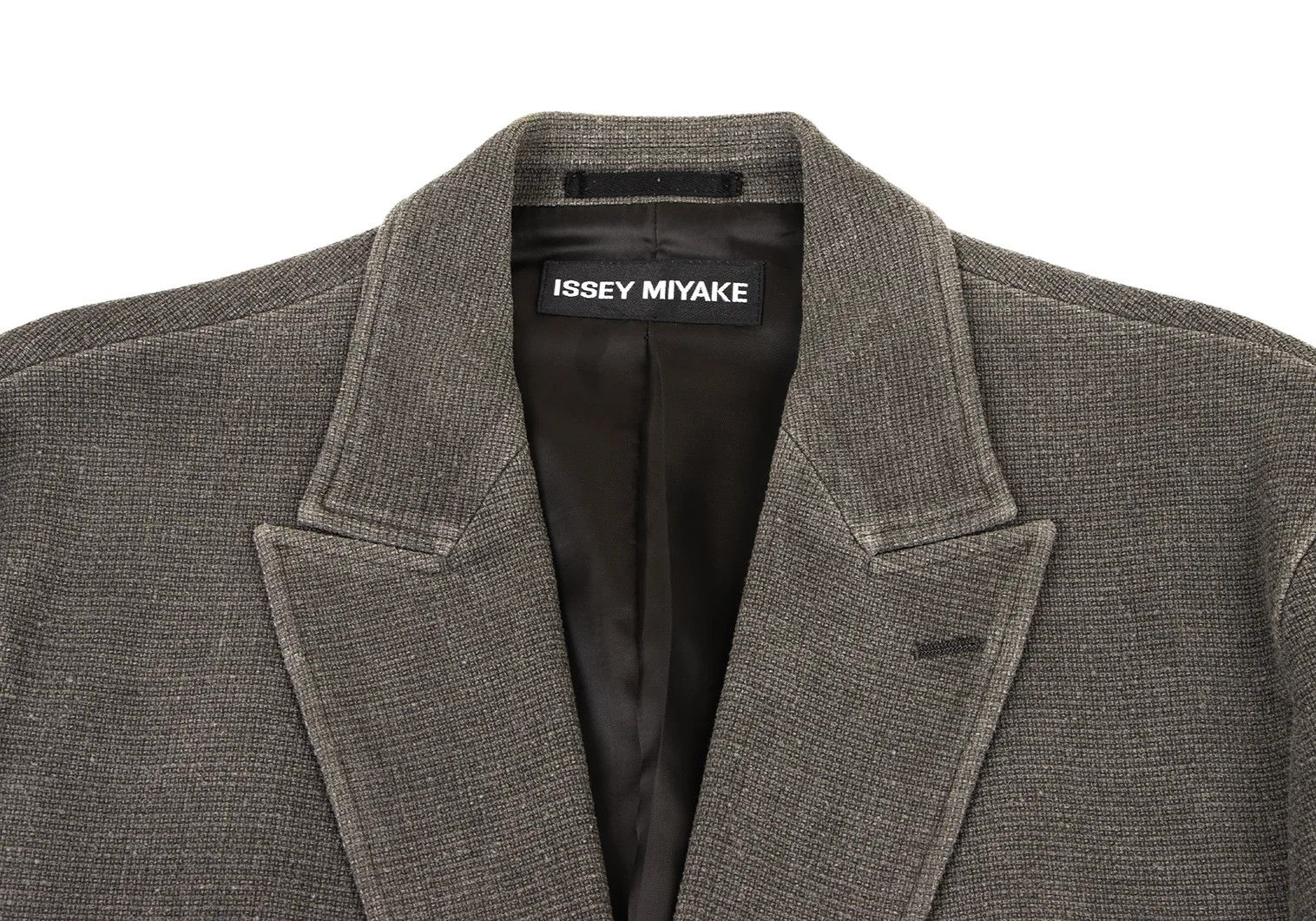 Issey Miyake Paper Blend Wool Jacket in Gray 3 Size US L / EU 52-54 / 3 - 3 Thumbnail