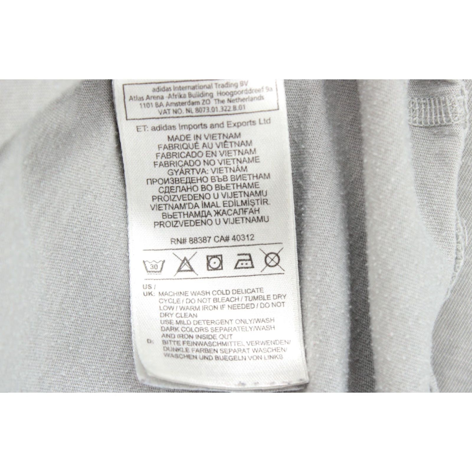 Adidas ADIDAS CLIMALITE Energy Running T Shirt Womens Medium Gray Short Sleeve Athletic Size M / US 6-8 / IT 42-44 - 7 Thumbnail