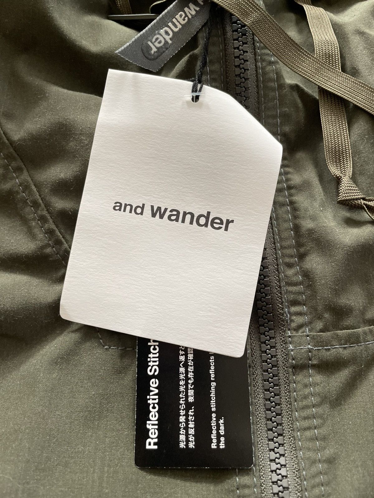 And Wander And Wander Tough Kevlar Hooded Jacket Olive Green Size US L / EU 52-54 / 3 - 6 Thumbnail