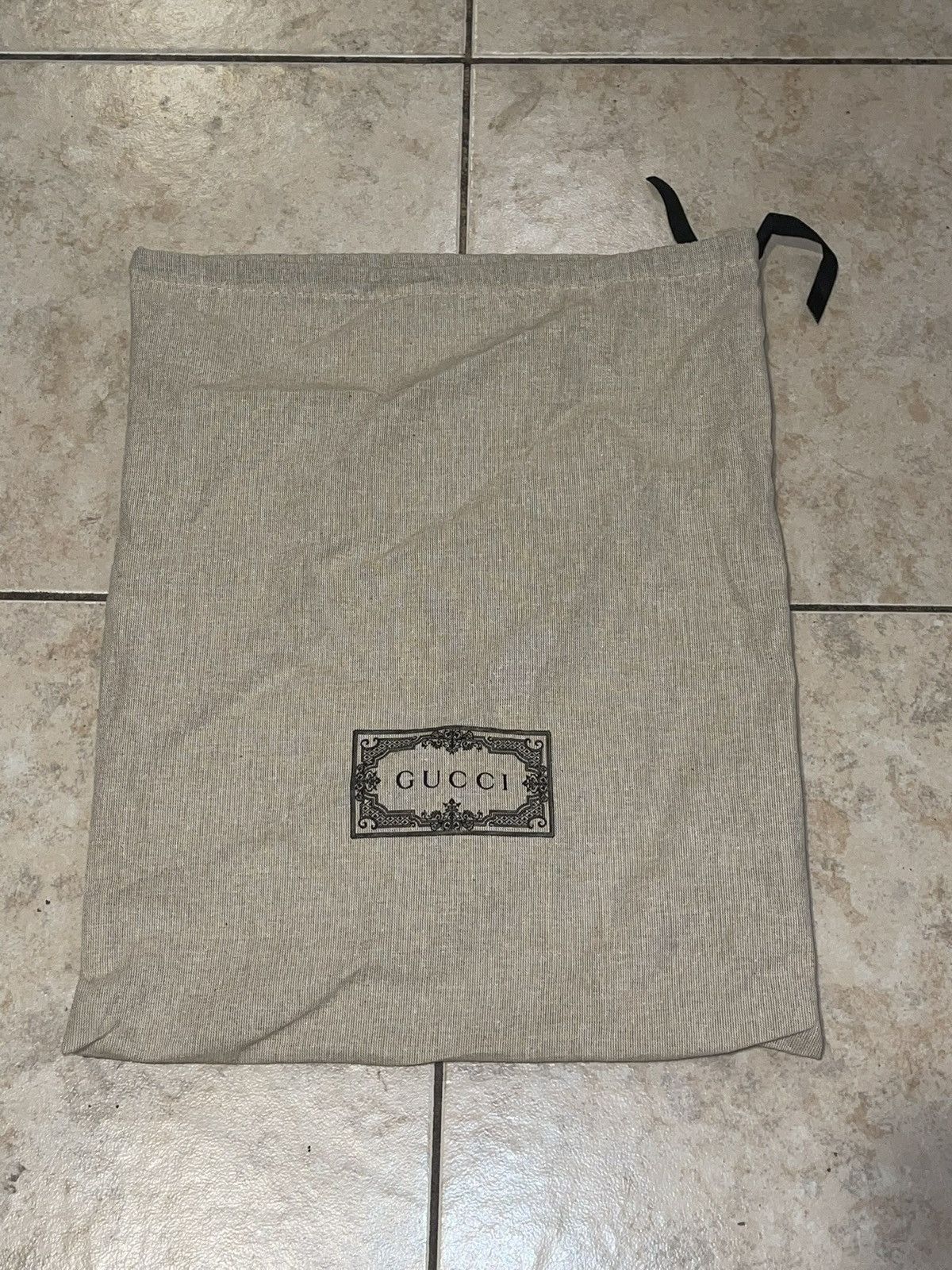 Gucci GUCCI Drawstring Dust Bag 17” x 14” Size ONE SIZE - 2 Thumbnail