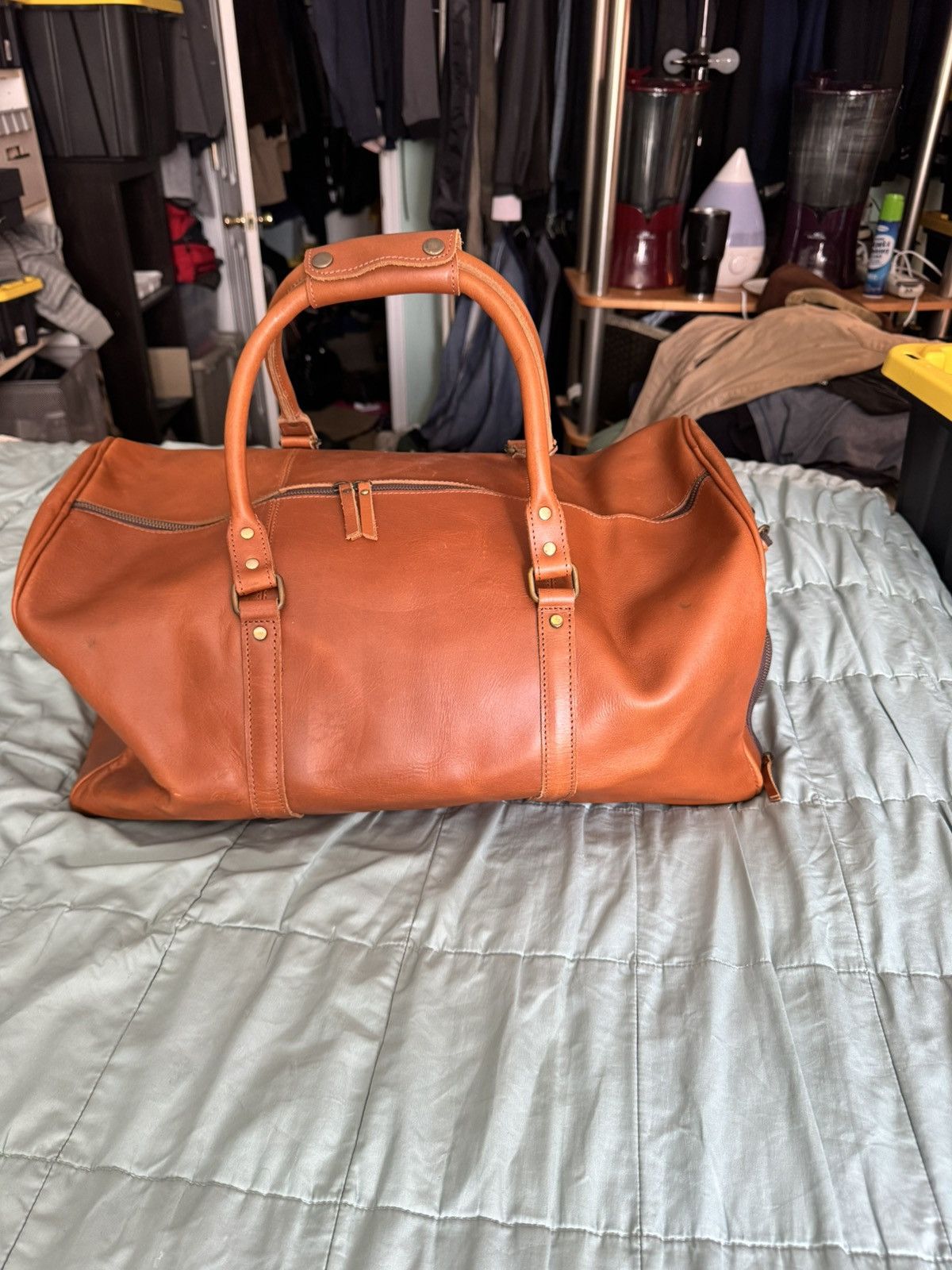 Other Authentic leather gym bag Size ONE SIZE - 6 Thumbnail