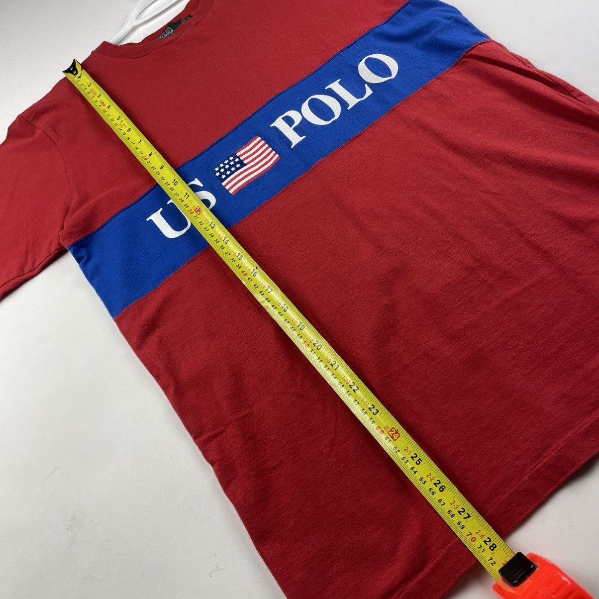Polo Ralph Lauren × Vintage Vtg 90s Polo Ralph Lauren US Shirt Size L Fits M Mens Red Size US M / EU 48-50 / 2 - 7 Thumbnail