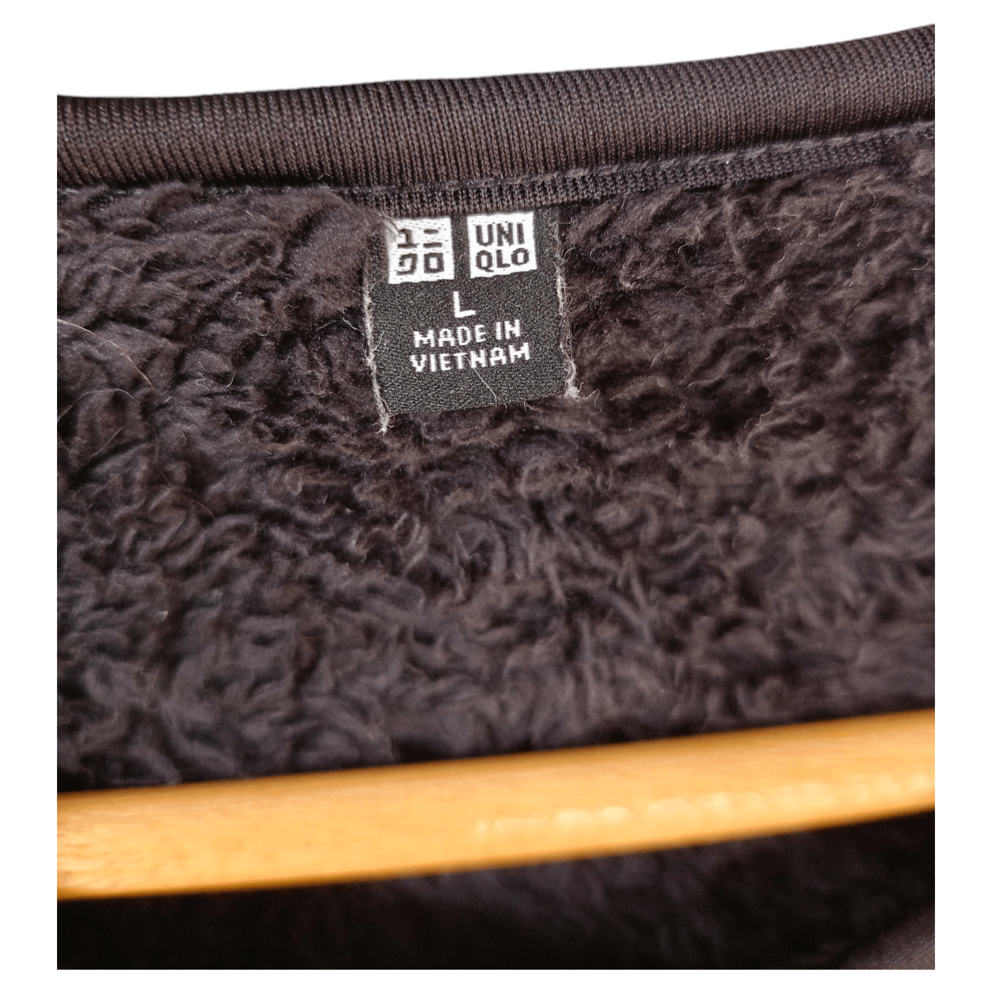 Japanese Brand × Uniqlo × Vintage Uniqlo Men's Black Sweater Vintage Minimalist Streetwear Size US L / EU 52-54 / 3 - 2 Thumbnail