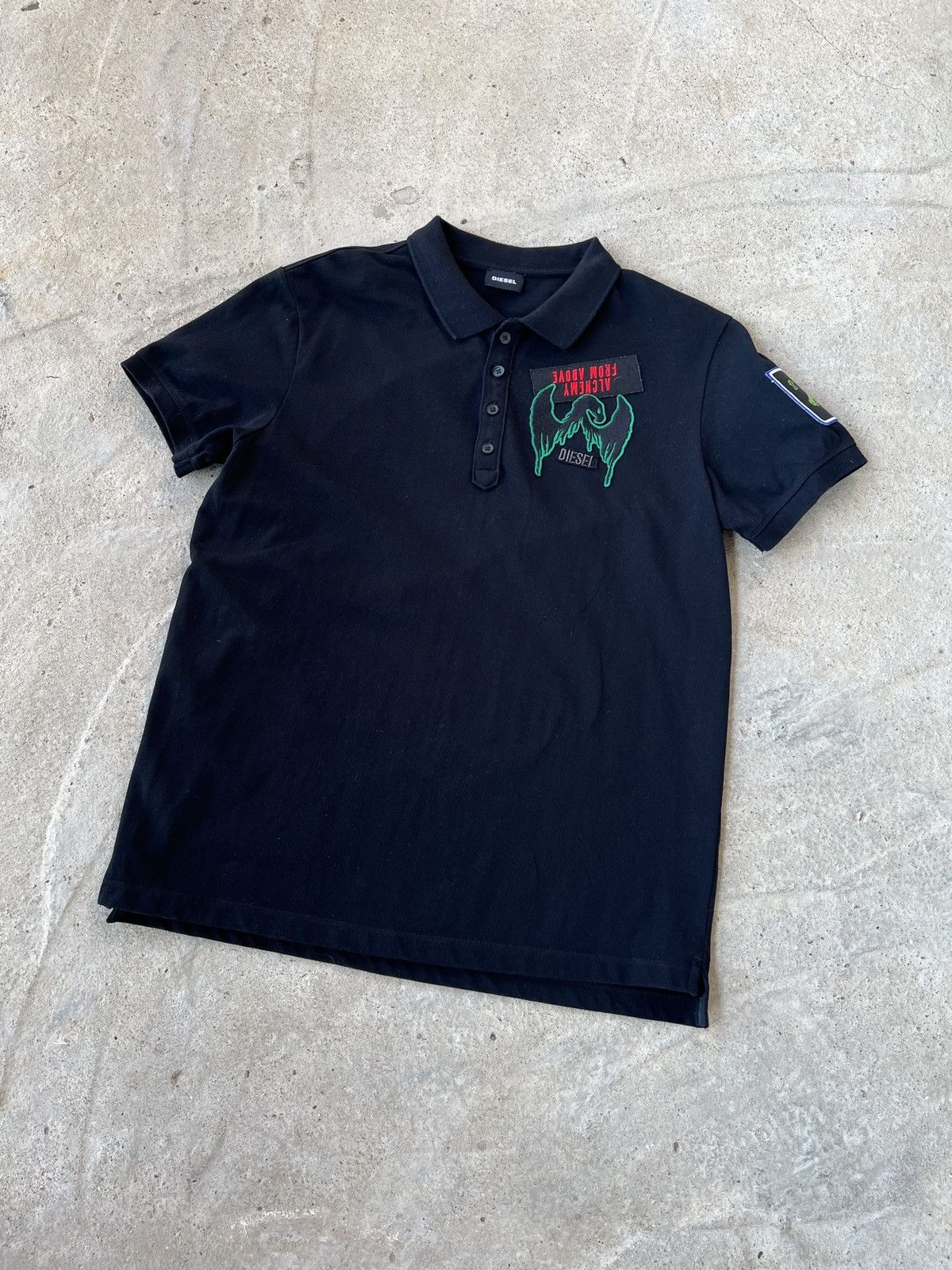 Diesel Diesel T-Polo-Patches Size US L / EU 52-54 / 3 - 1 Thumbnail