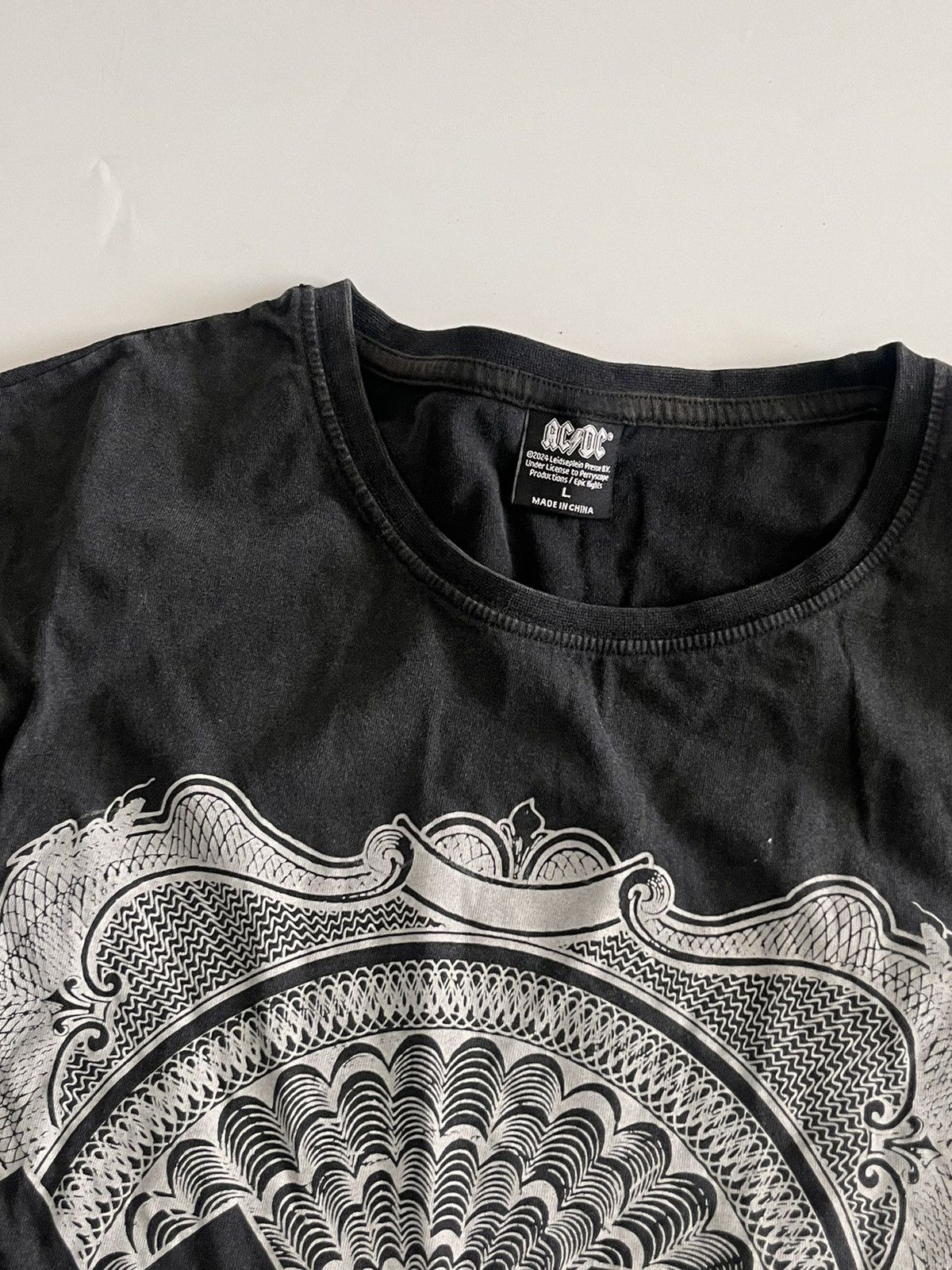 AC/DC × Band Tees AC/DC shirt black ice in grey Size US L / EU 52-54 / 3 - 3 Thumbnail