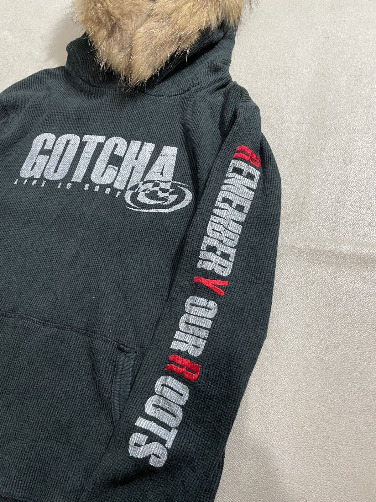 Hysteric Glamour Surf poem Gotcha Fur Hoodie Size US M / EU 48-50 / 2 - 3 Thumbnail