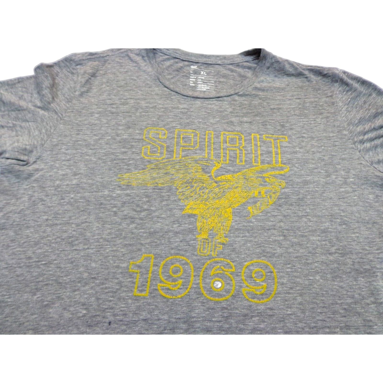 Gap Gap T-Shirt Shirt XL Unisex Adults Gray Heather Gap Spirit of 1969 Regular Crew Neck Short Sleeve Pockets VINTAGE? Size US XL / EU 56 / 4 - 1 Thumbnail