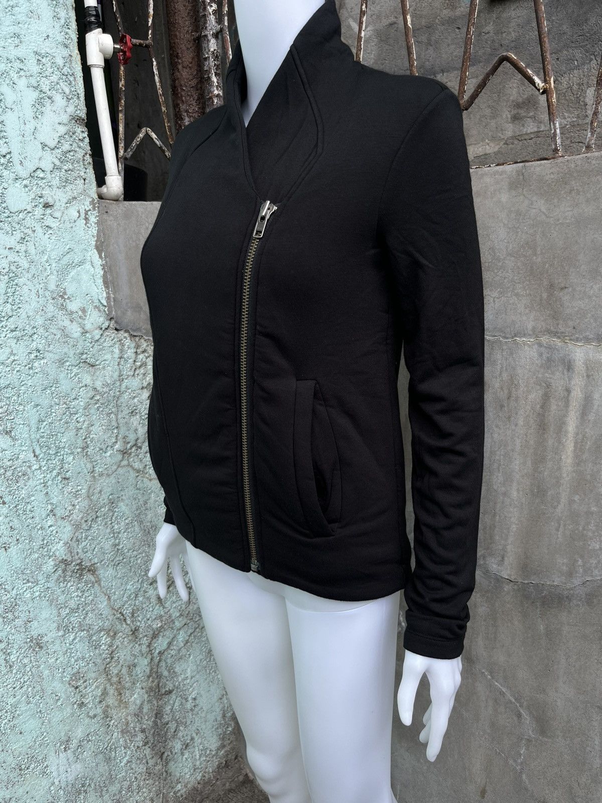 Helmut Lang Scarfed Bikers Jacket Size M / US 6-8 / IT 42-44 - 4 Thumbnail